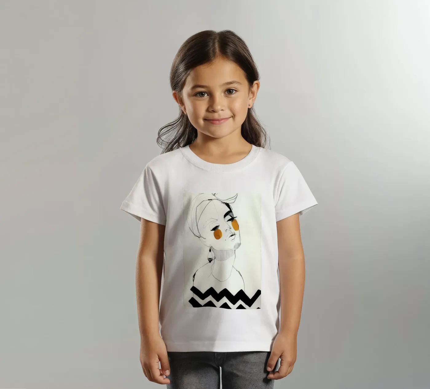 Serpentine t-shirt bambini da Ekaterina Koroleva