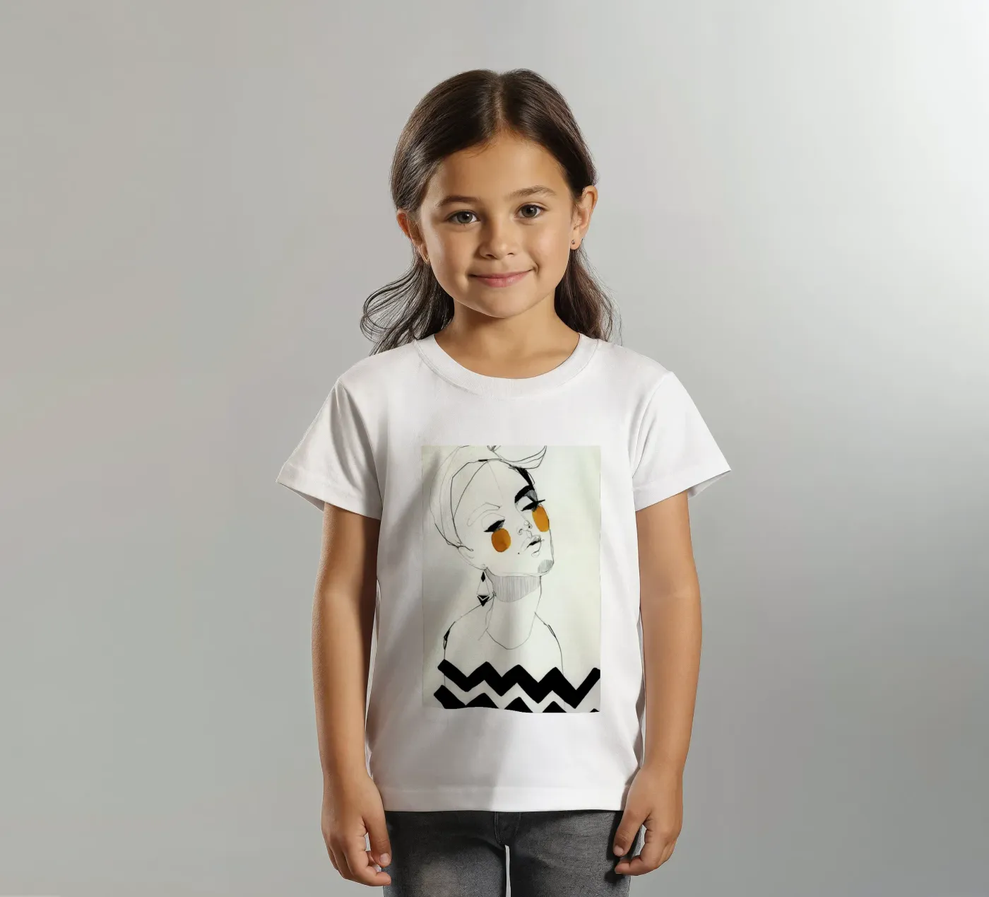 Serpentine t-shirt bambini da Ekaterina Koroleva