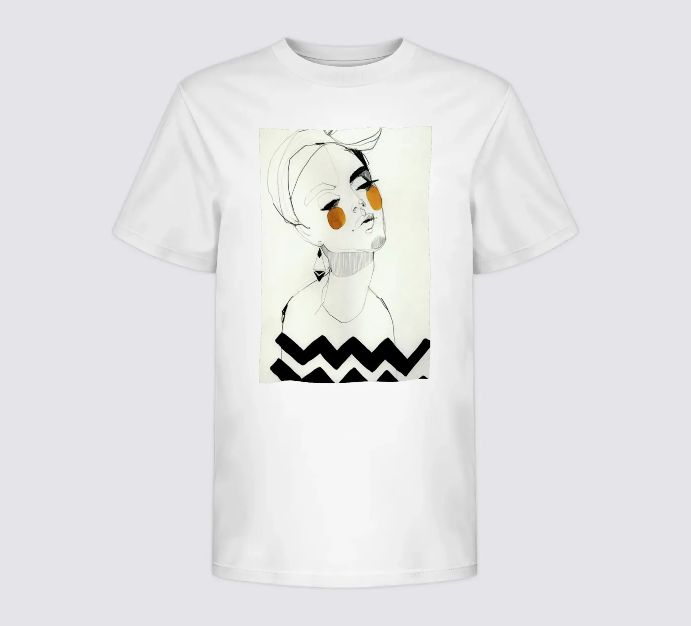 Serpentine t-shirt bambini da Ekaterina Koroleva