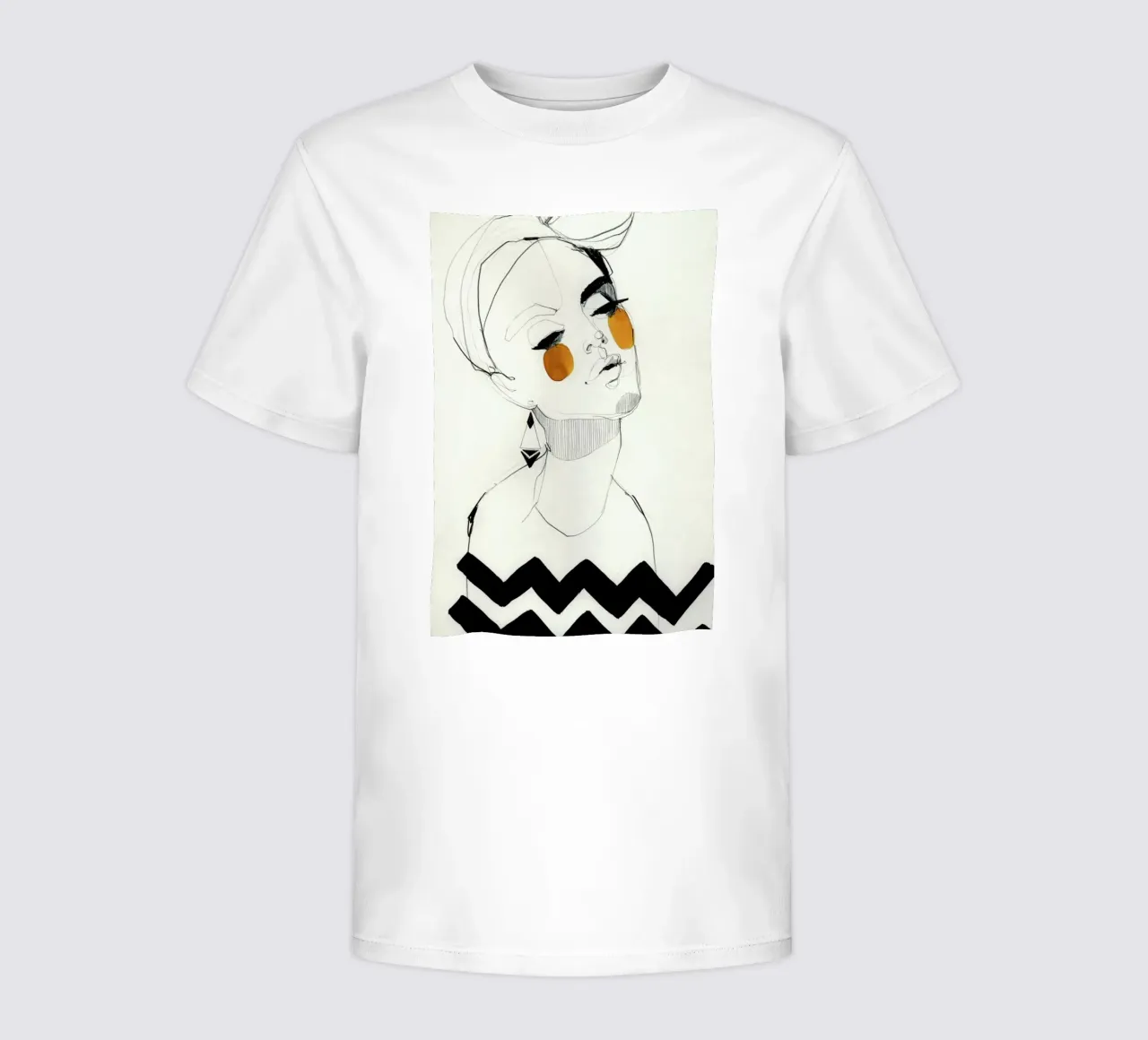 Serpentine t-shirt bambini da Ekaterina Koroleva