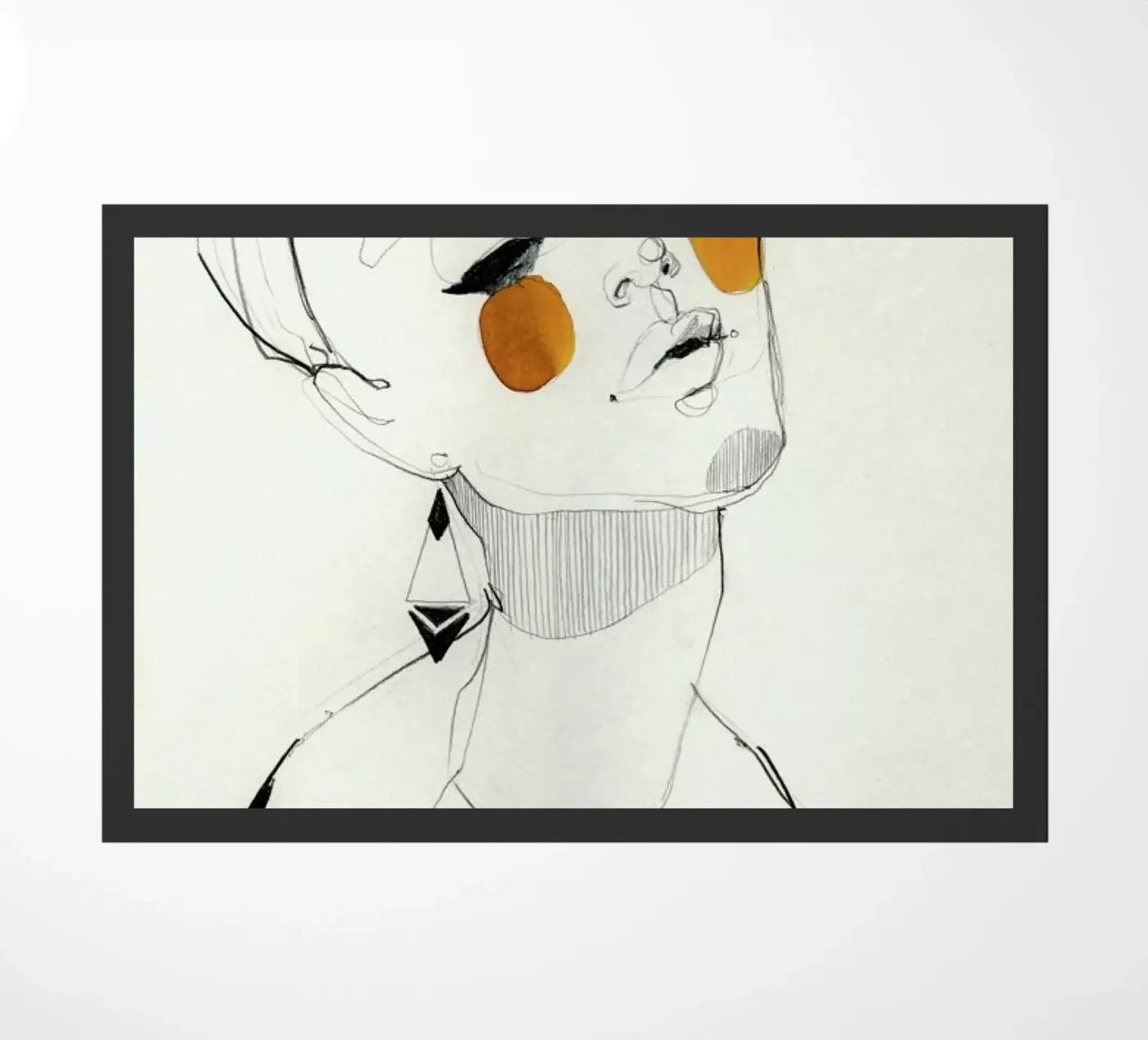 Serpentine doormat by Ekaterina Koroleva