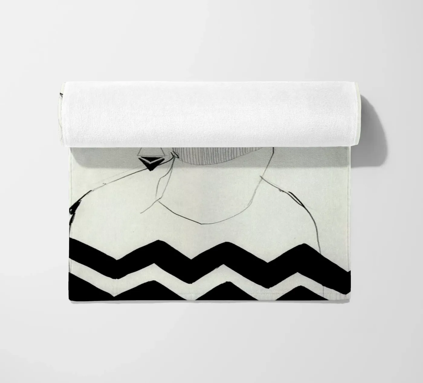Serpentine strandhanddoek van Ekaterina Koroleva