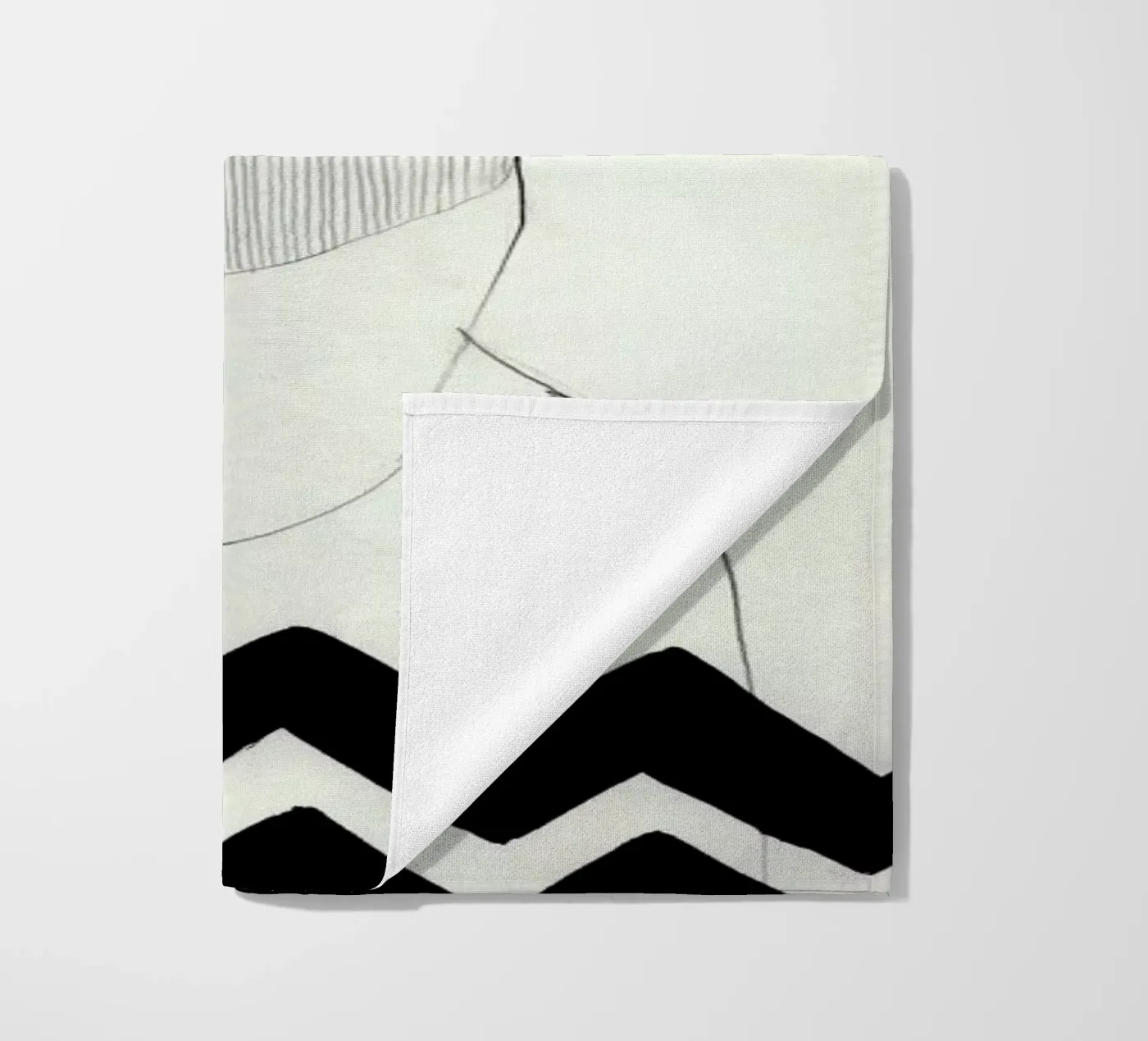 Serpentine strandhanddoek van Ekaterina Koroleva