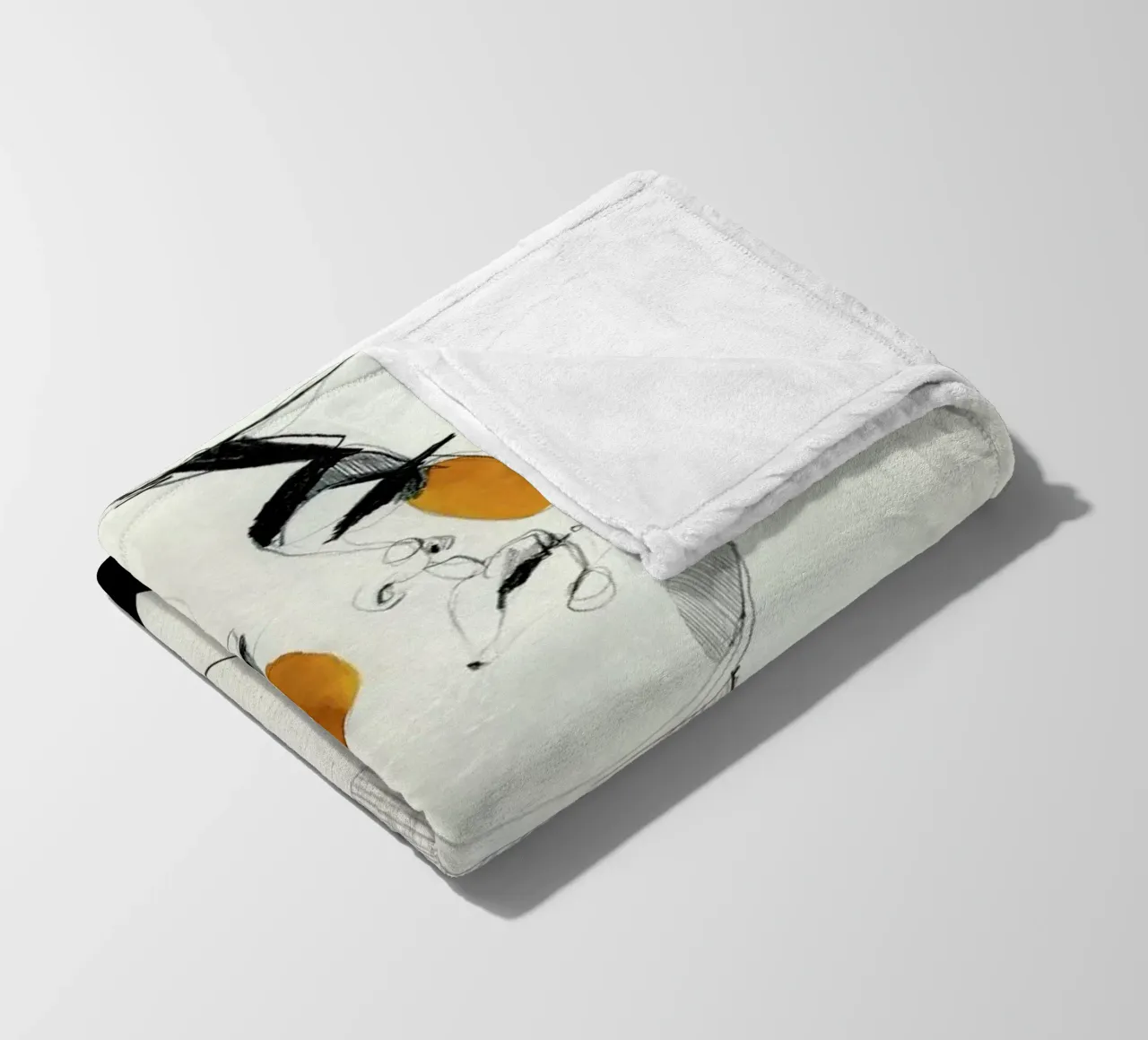 Serpentine fleecedeken van Ekaterina Koroleva