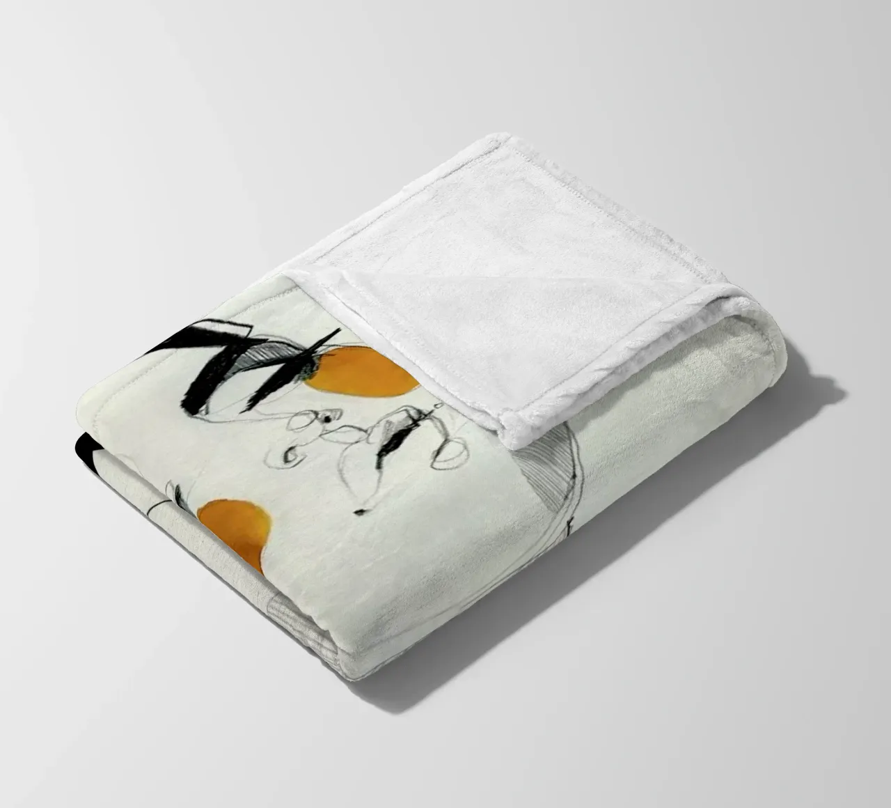 Serpentine fleecedeken van Ekaterina Koroleva