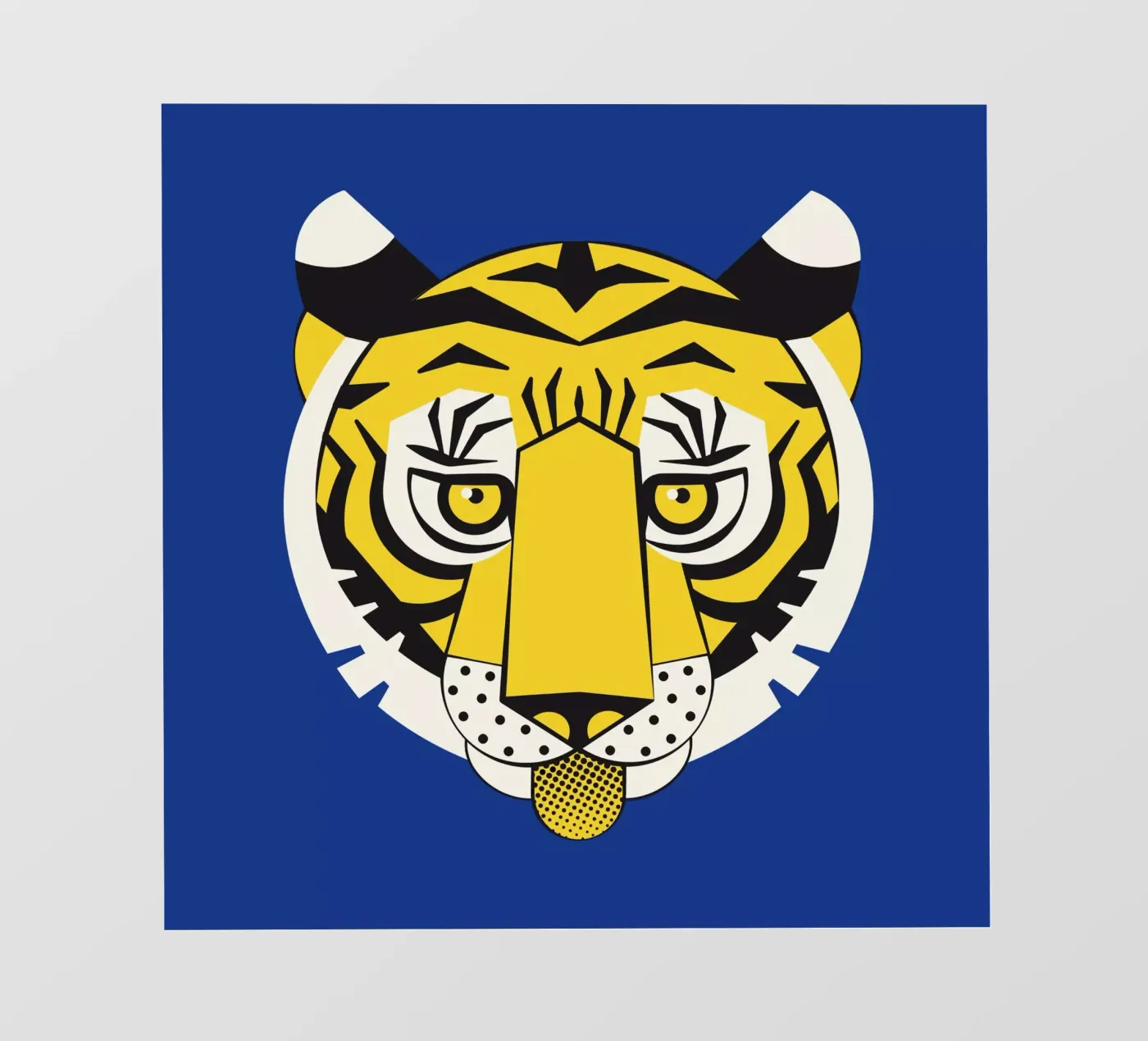 Tiger pellicola backlit da Lidia Blomgren