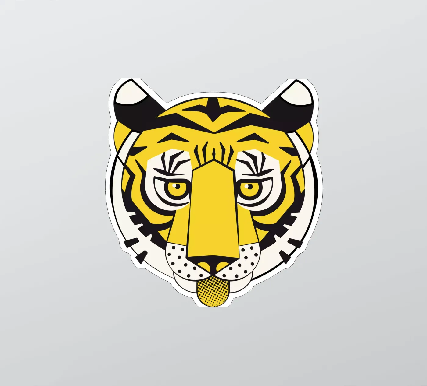 Tiger sticker by Lidia Blomgren