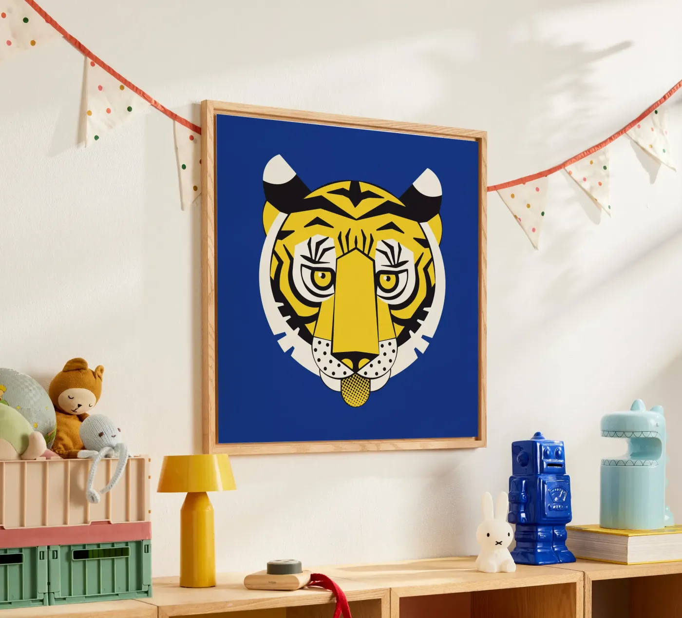 Tiger plexiglass da Lidia Blomgren