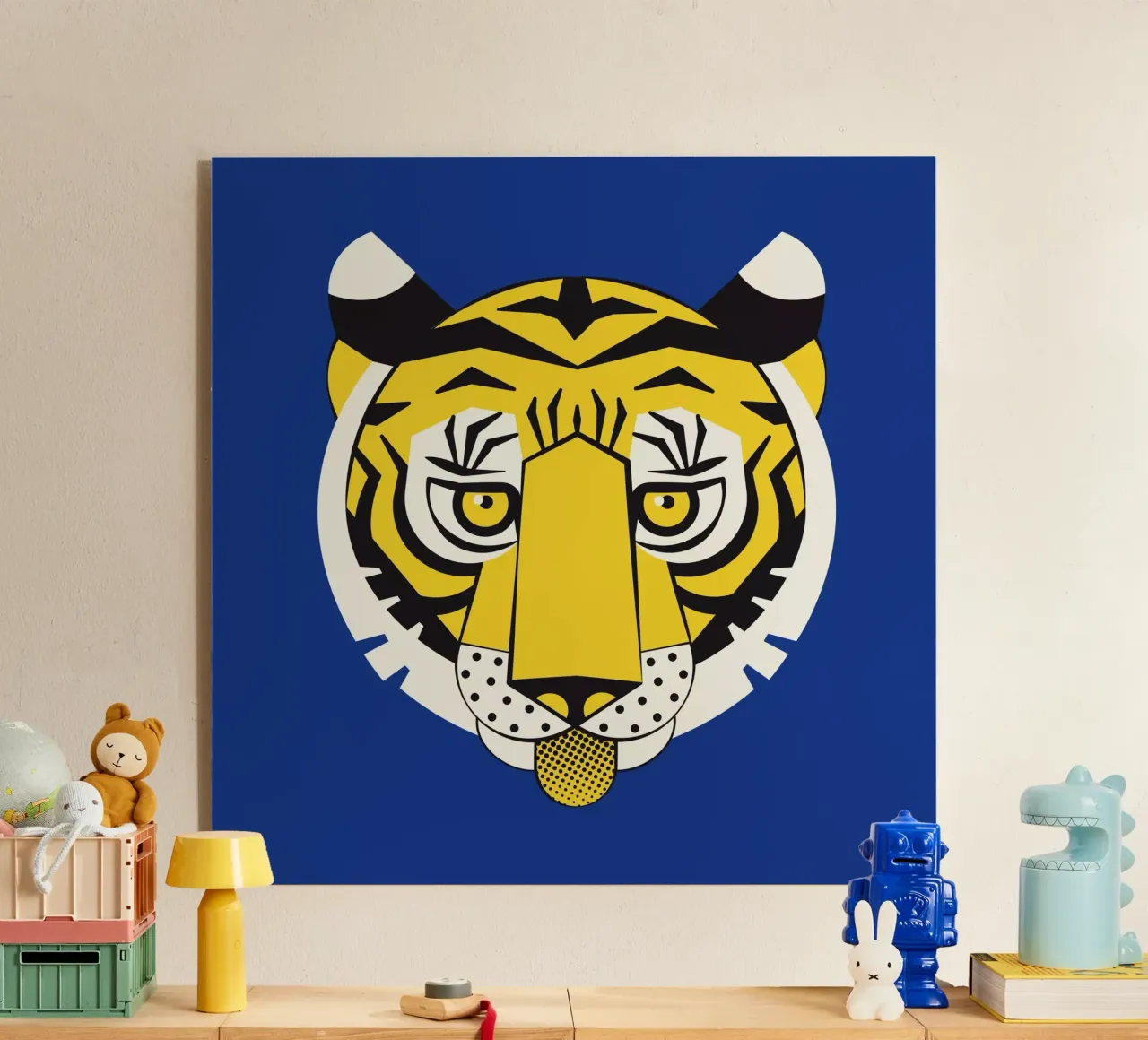 Tiger plexiglass da Lidia Blomgren