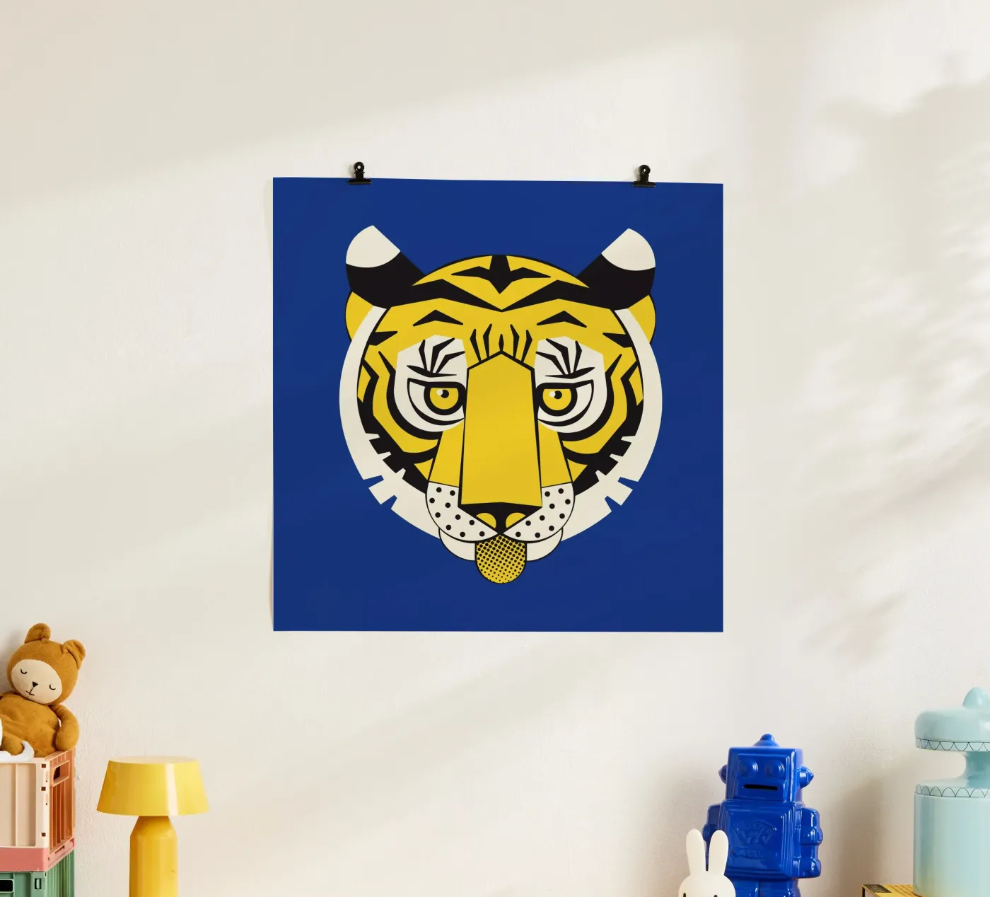 Tiger Poster von Lidia Blomgren