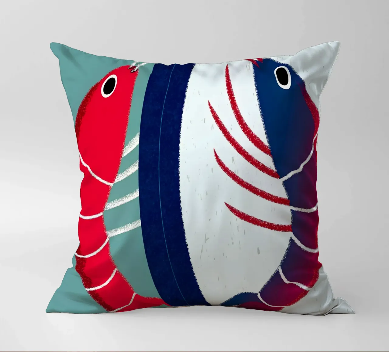Due gamberi cuscino da LOYAL SHOP