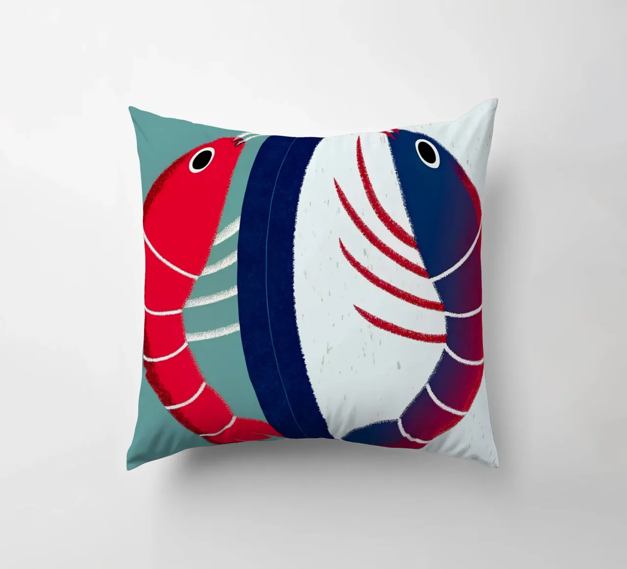 Due gamberi cuscino da LOYAL SHOP
