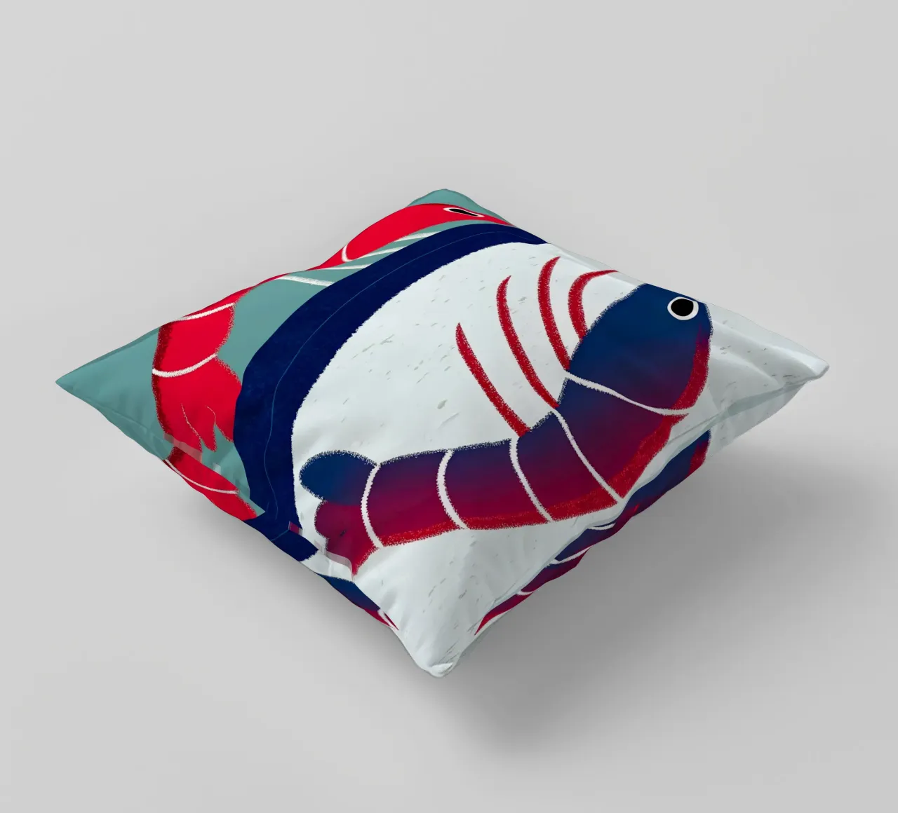 Due gamberi cuscino da LOYAL SHOP