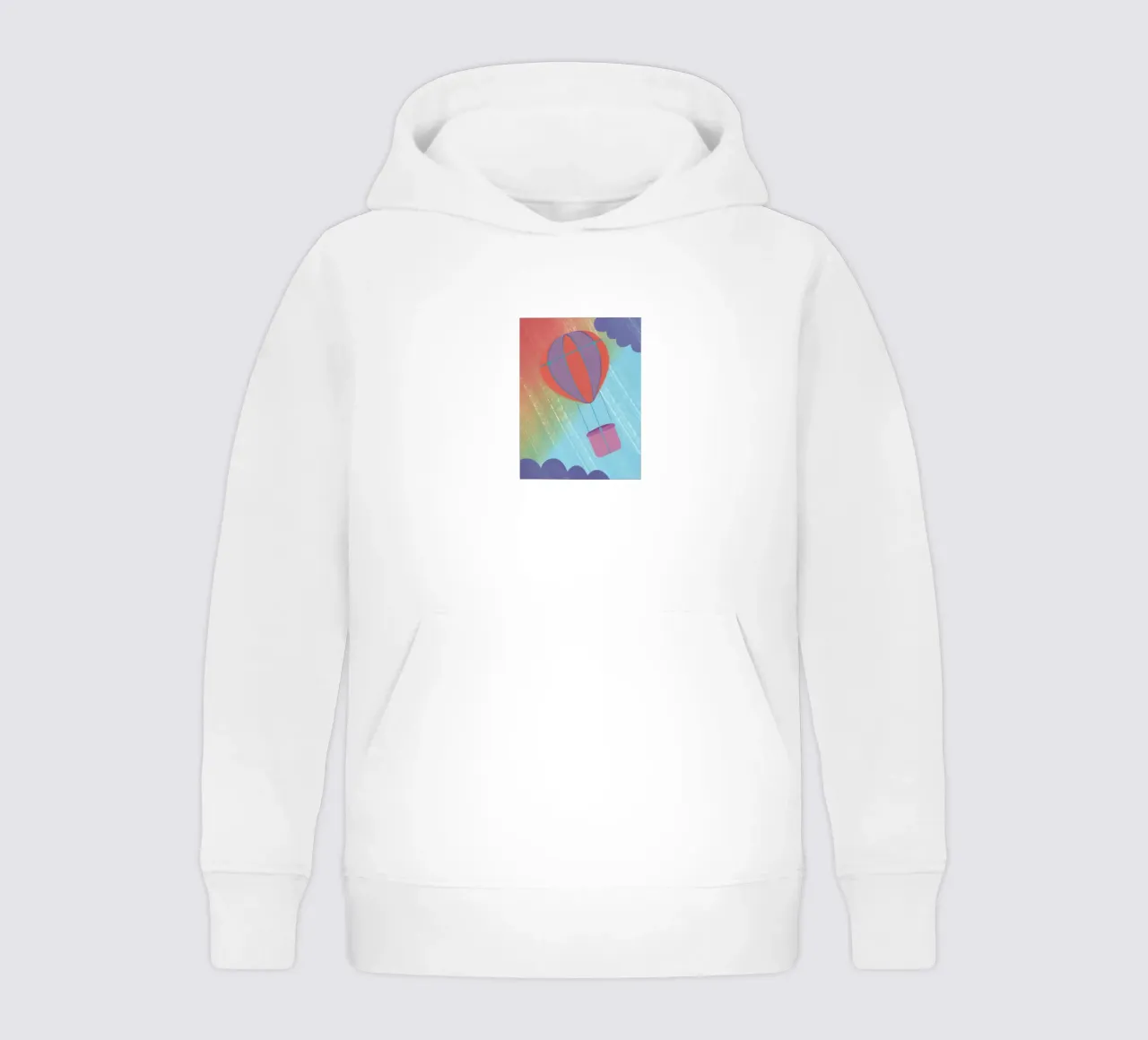 Mongolfiera felpa bambino con cappuccio da LOYAL SHOP