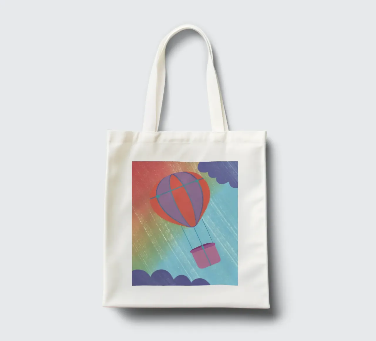 Mongolfiera borsa in juta da LOYAL SHOP