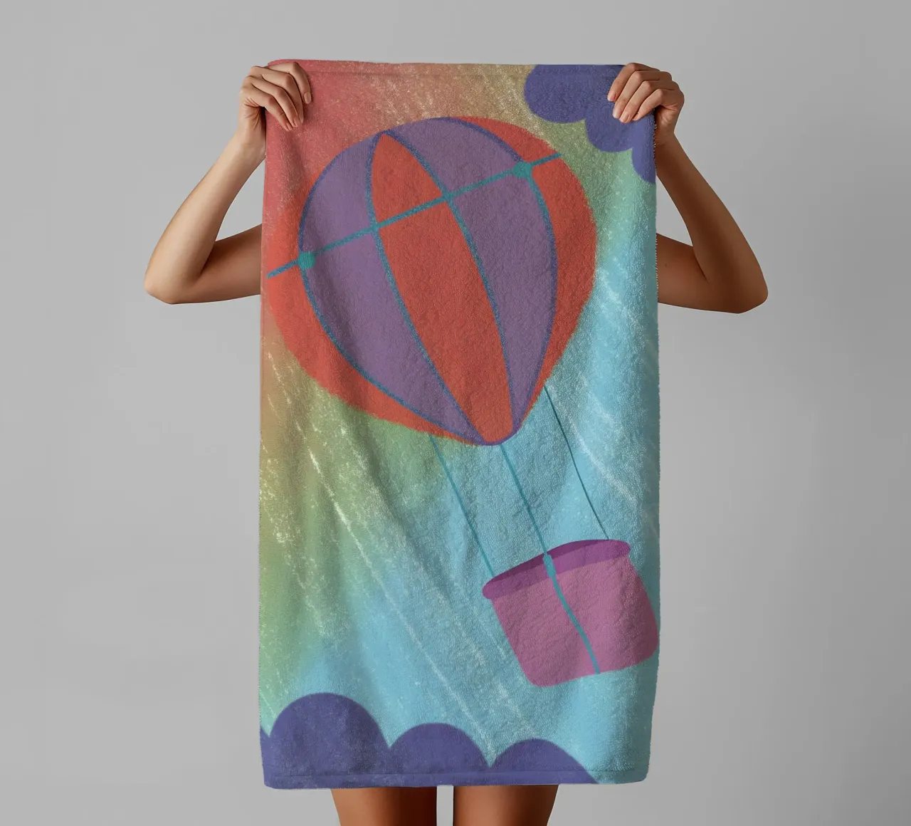 Mongolfiera asciugamano da bagno da LOYAL SHOP
