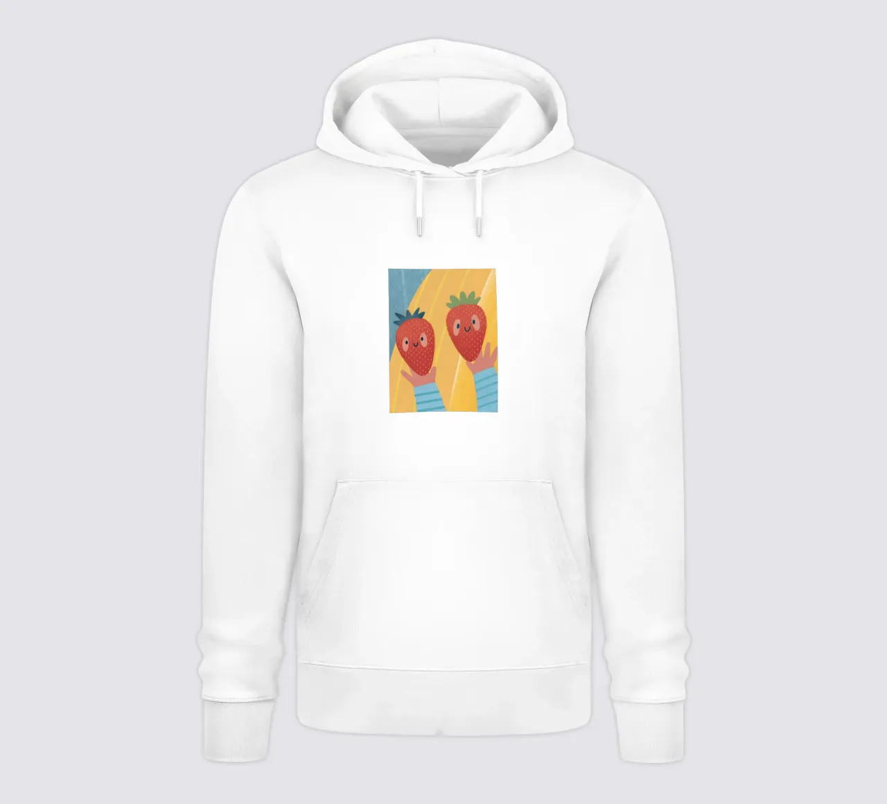 Fragola carina felpa con cappuccio da LOYAL SHOP