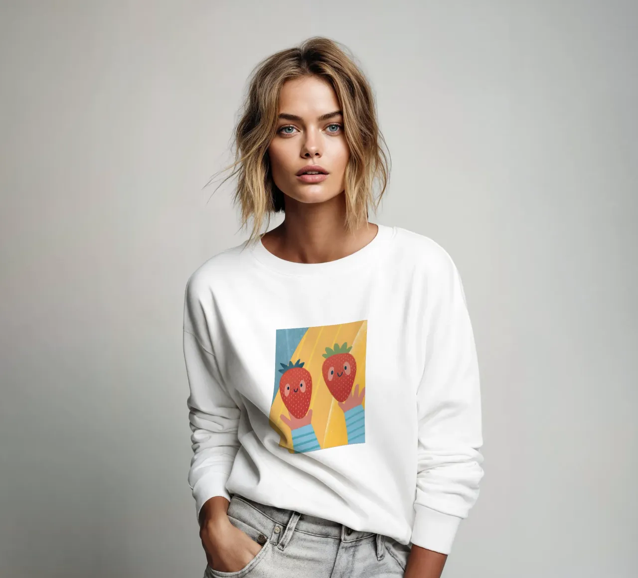 Fragola carina felpa da LOYAL SHOP