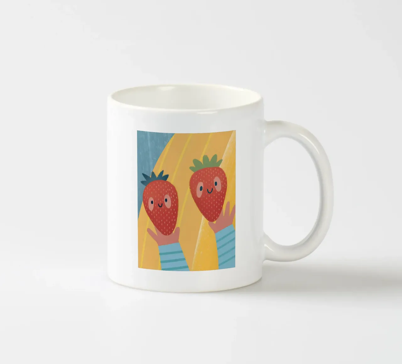Fragola carina tazza in ceramica da LOYAL SHOP