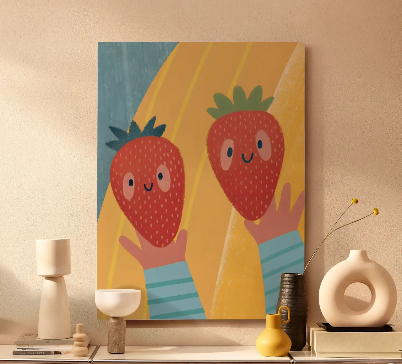 Fragola carina alluminio dibond da LOYAL SHOP