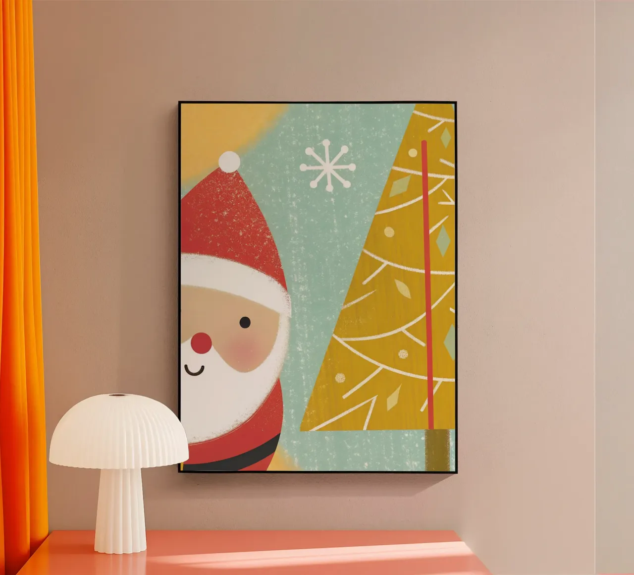 Babbo Natale plexiglass da LOYAL SHOP