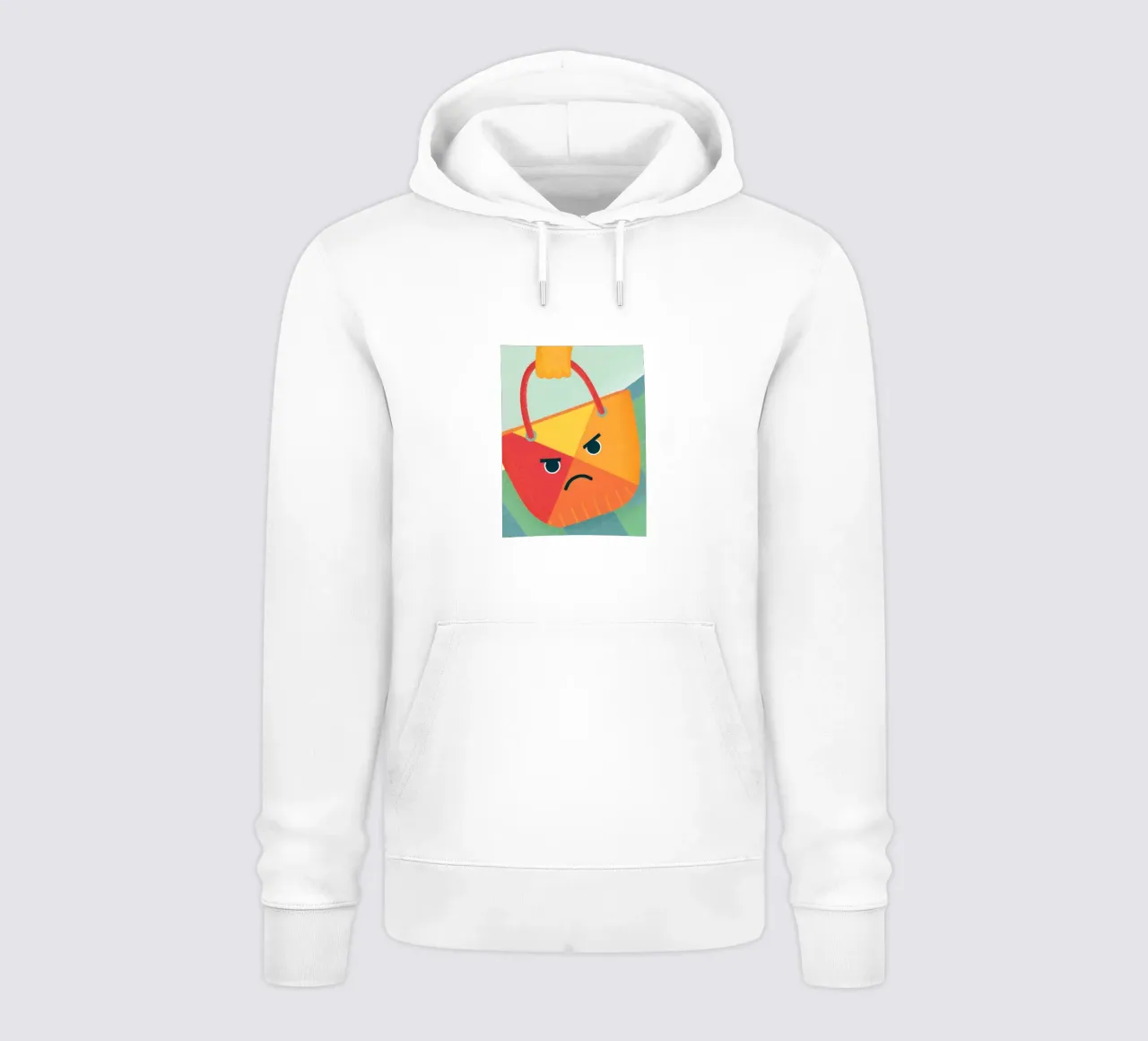 Borsa della spesa arrabbiata felpa con cappuccio da LOYAL SHOP