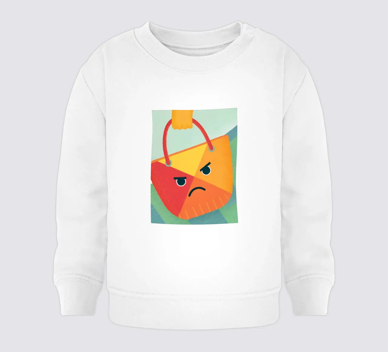 Borsa della spesa arrabbiata felpa neonato da LOYAL SHOP