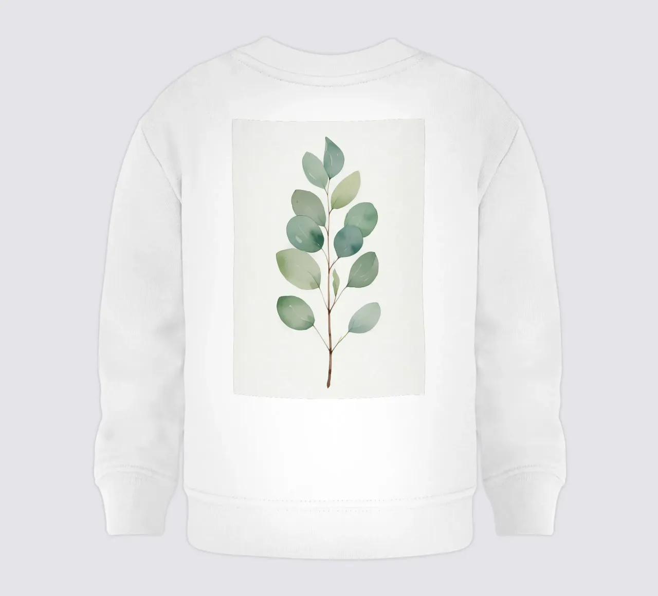 Eucalipto minimalista felpa neonato da Bloom And Brush