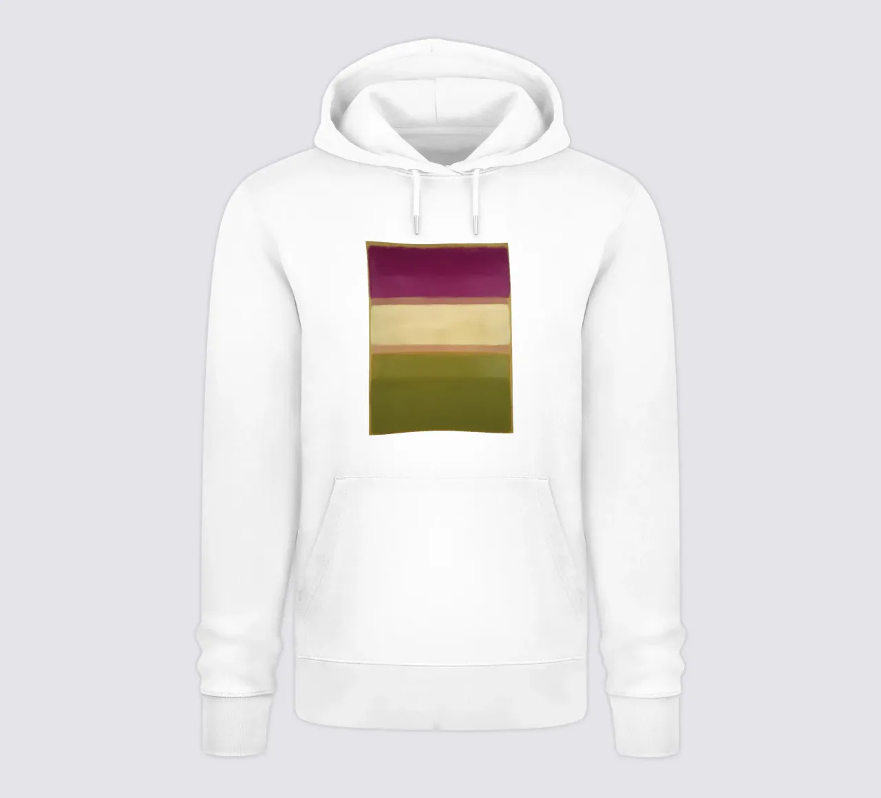 Campi di colore morbidi Struttura felpa con cappuccio da Carina Pop & Pastell