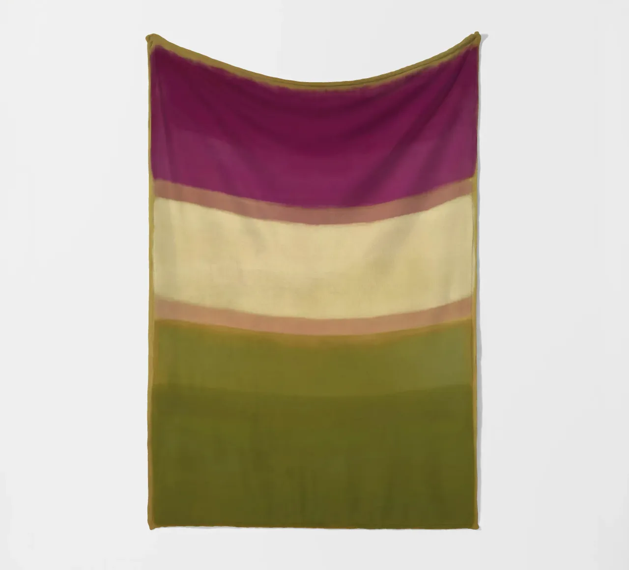 Soft colour fields Structure fleecedeken van Carina Pop & Pastell