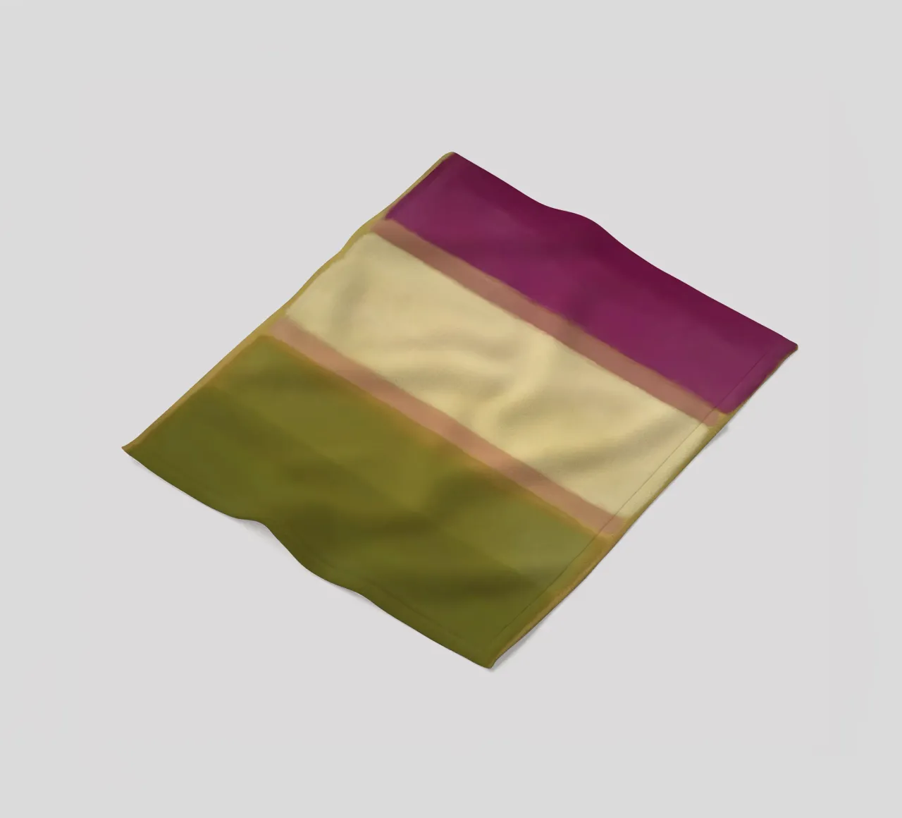 Soft colour fields Structure fleecedeken van Carina Pop & Pastell