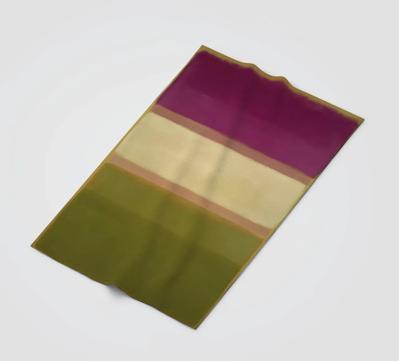 Soft colour fields Structure fleecedeken van Carina Pop & Pastell