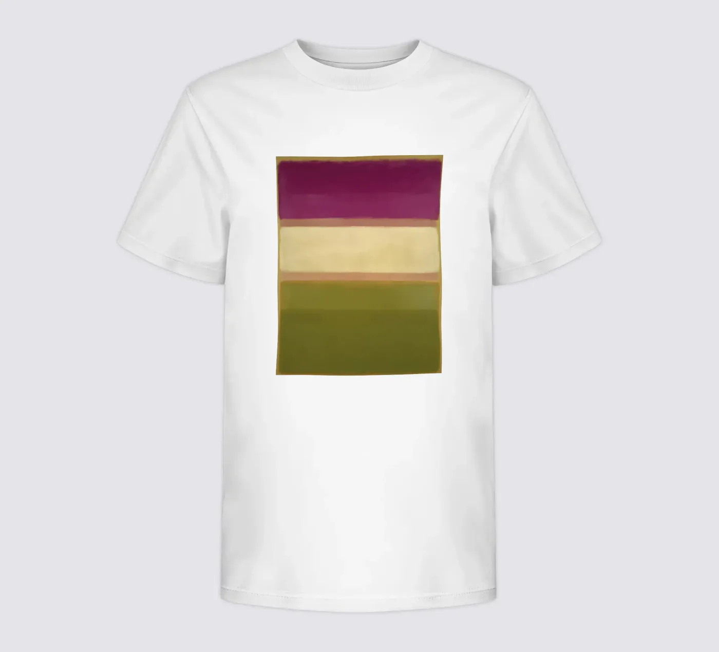 Soft colour fields Structure kinder t-shirt van Carina Pop & Pastell