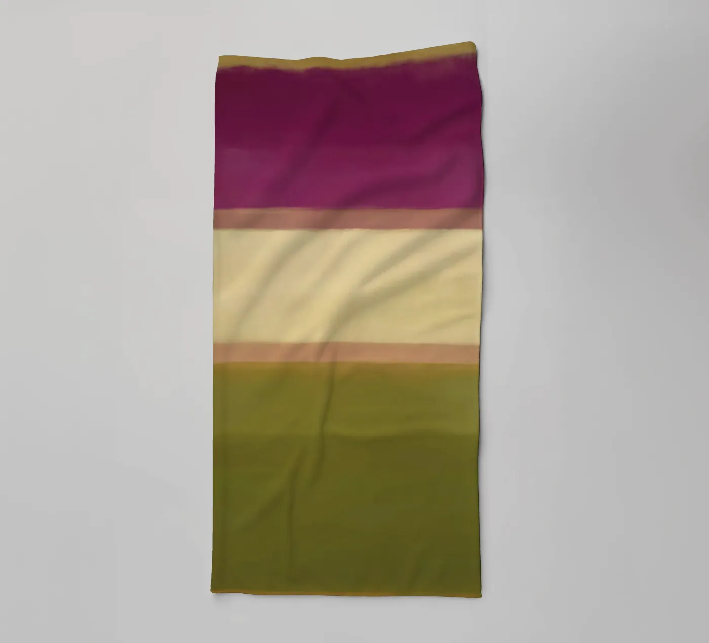 Soft colour fields Structure Handtuch von Carina Pop & Pastell