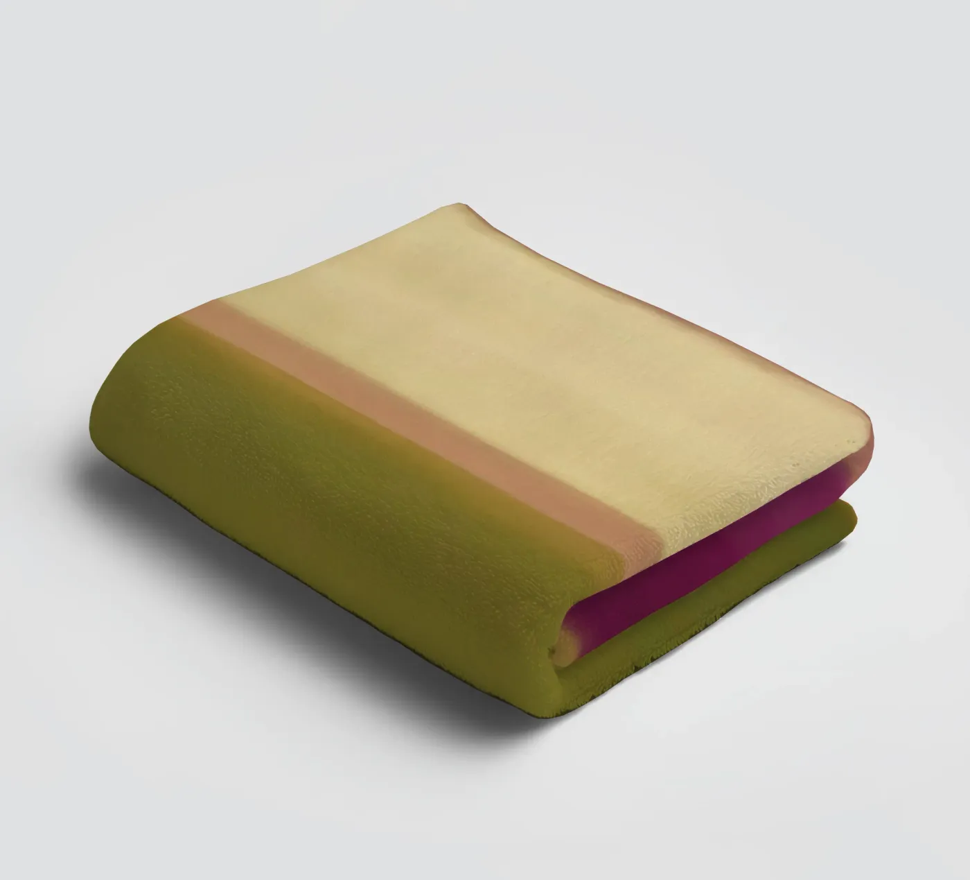 Soft colour fields Structure Handtuch von Carina Pop & Pastell