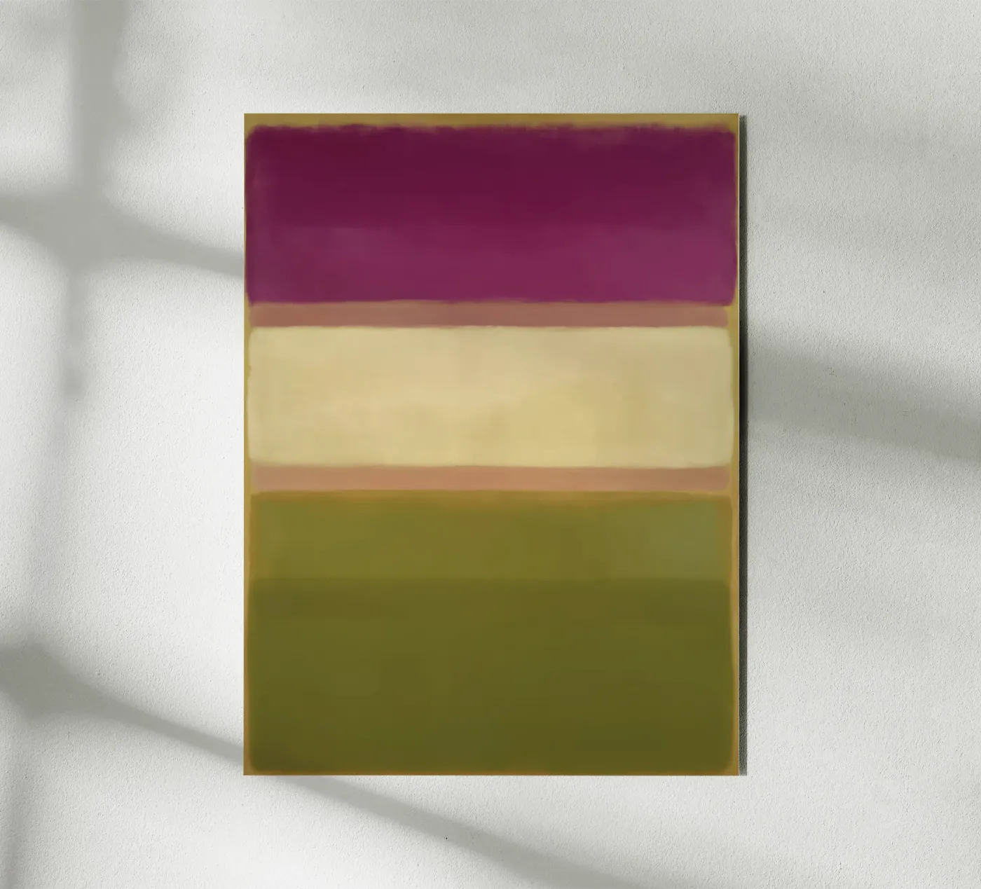 Zachte kleurvlakken Structuur forex-plaat van Carina Pop & Pastell