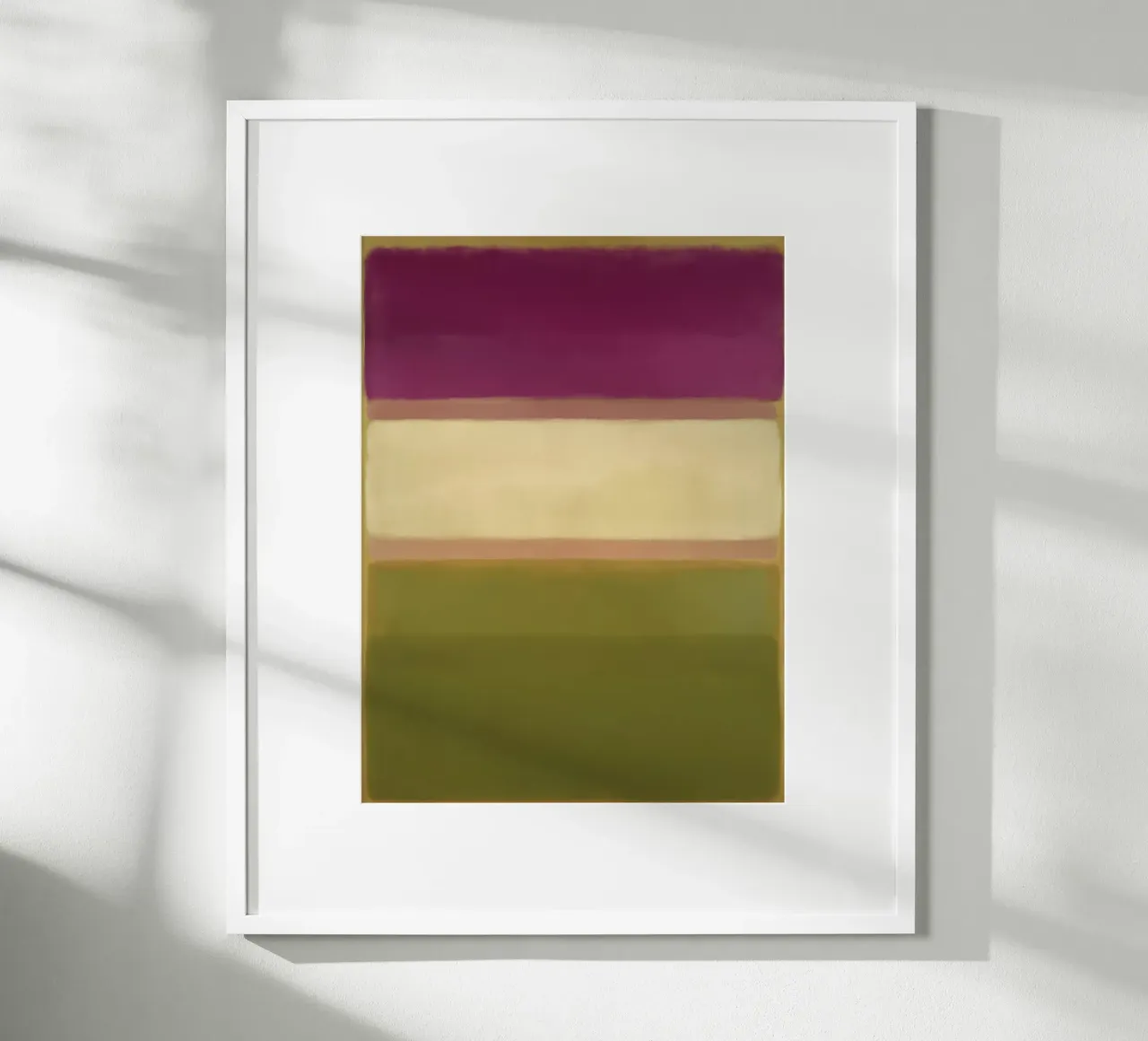 Sanfte Farbfelder Struktur Hahnemühle von Carina Pop & Pastell