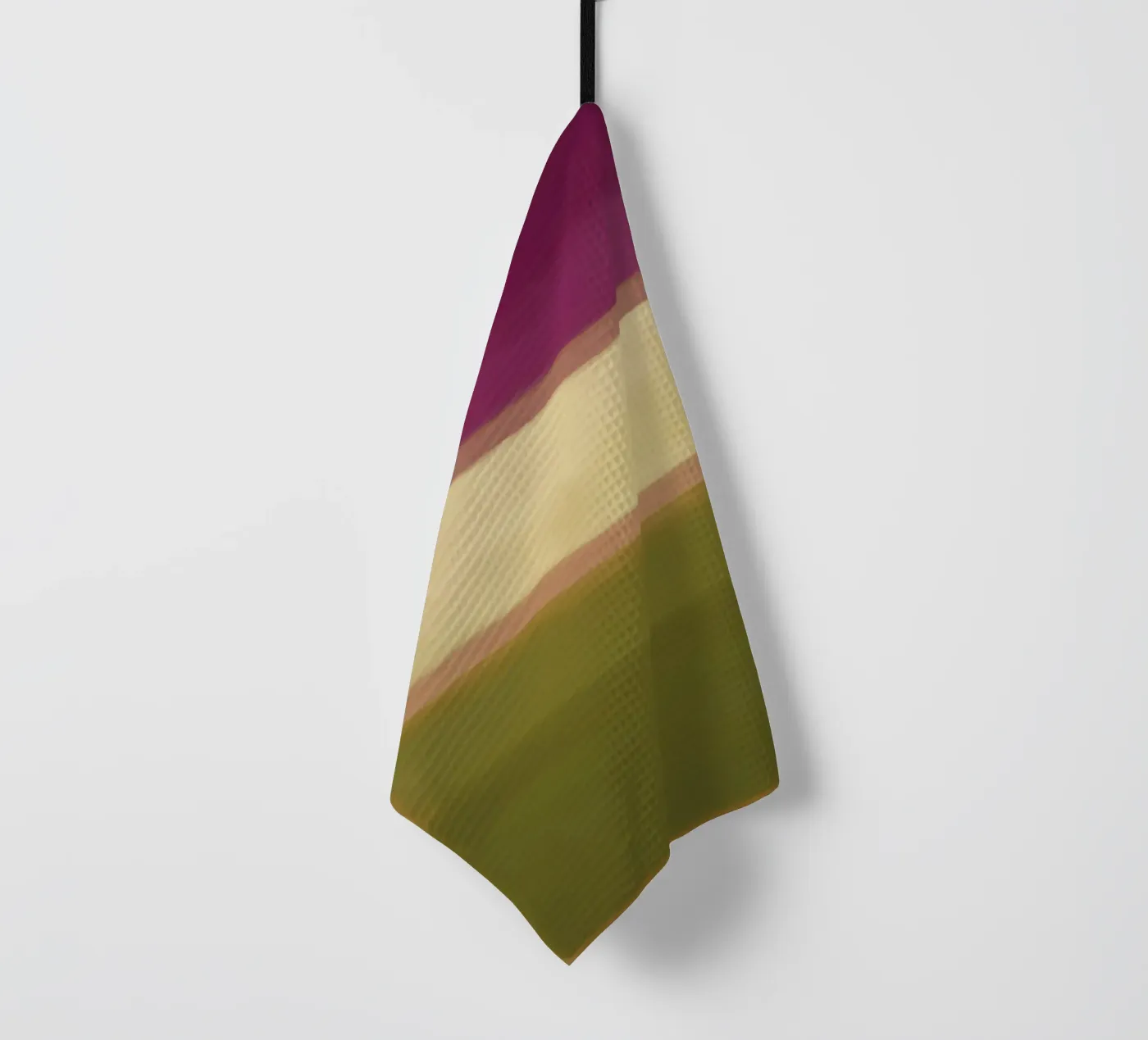 Soft colour fields Structure tea towel by Carina Pop & Pastell