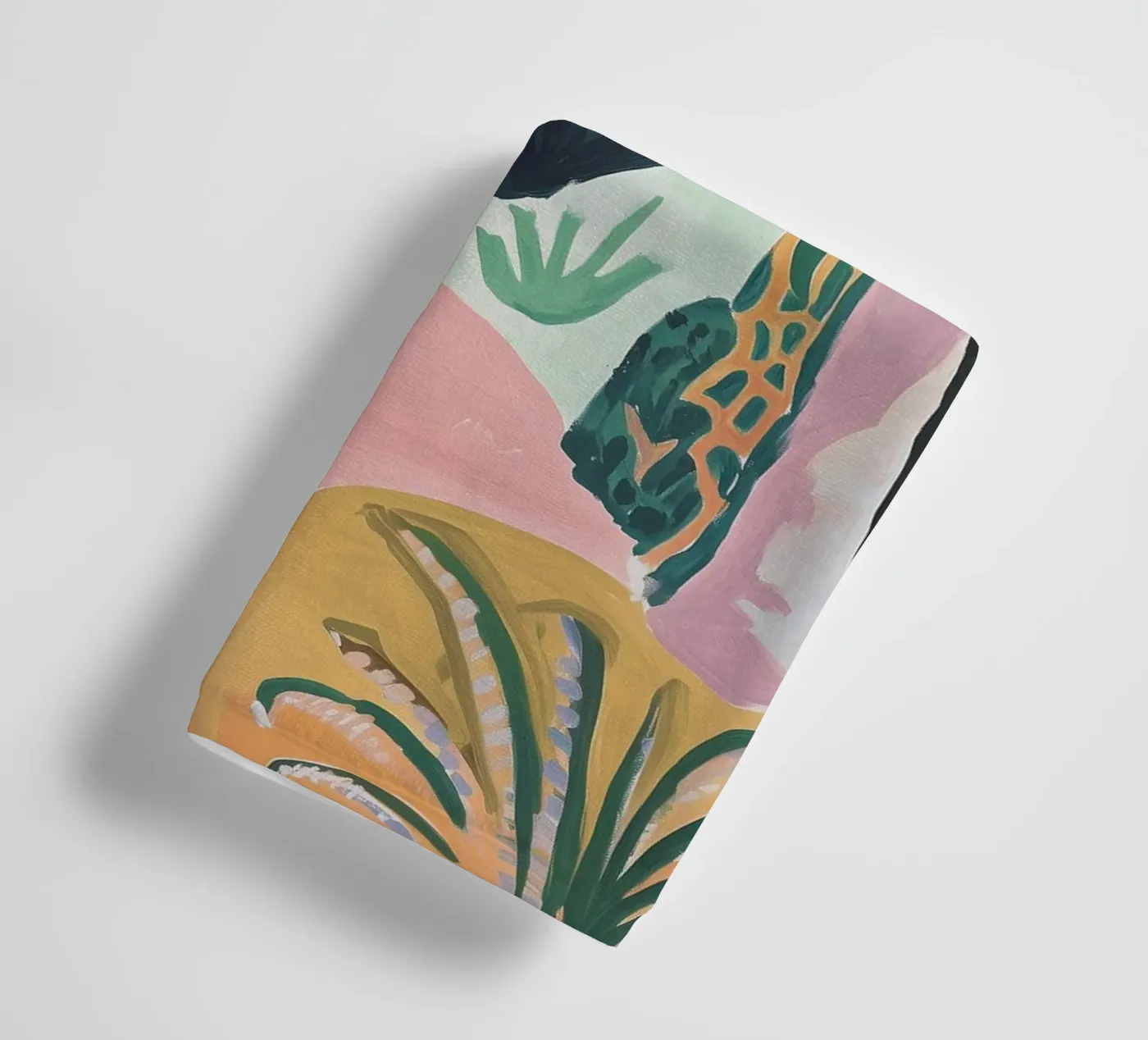 Sunset Jungle Path badhanddoek van BALIKA HOMES ART