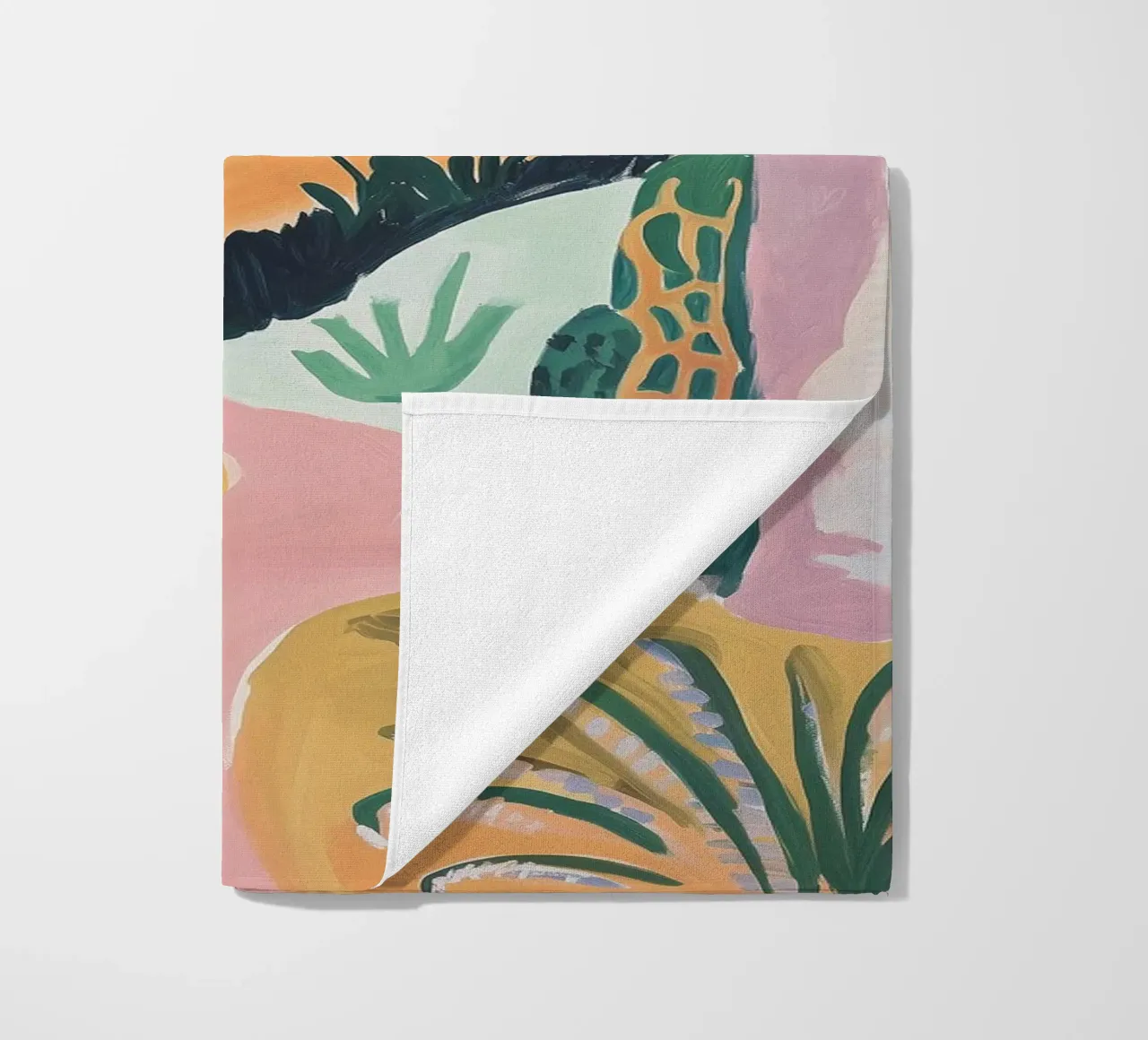 Sunset Jungle Path telo mare da BALIKA HOMES ART