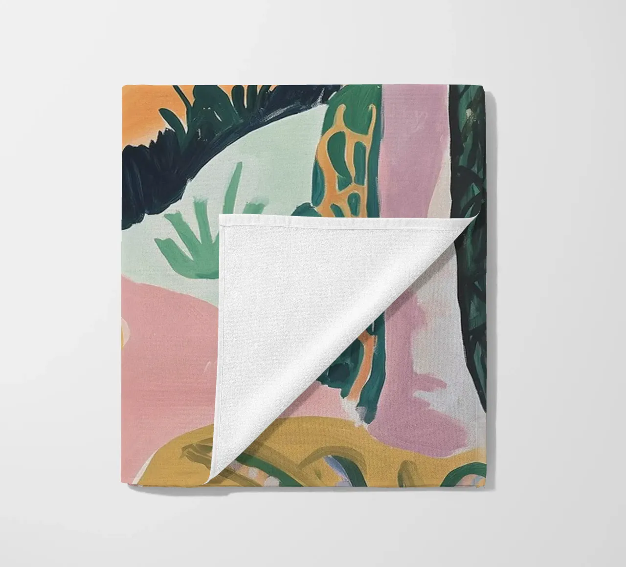 Sunset Jungle Path telo mare da BALIKA HOMES ART