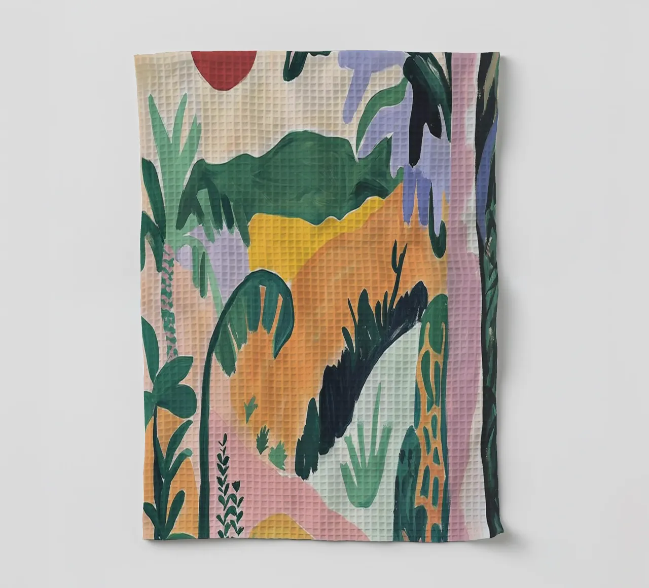 Sunset Jungle Path canovaccio da cucina da BALIKA HOMES ART