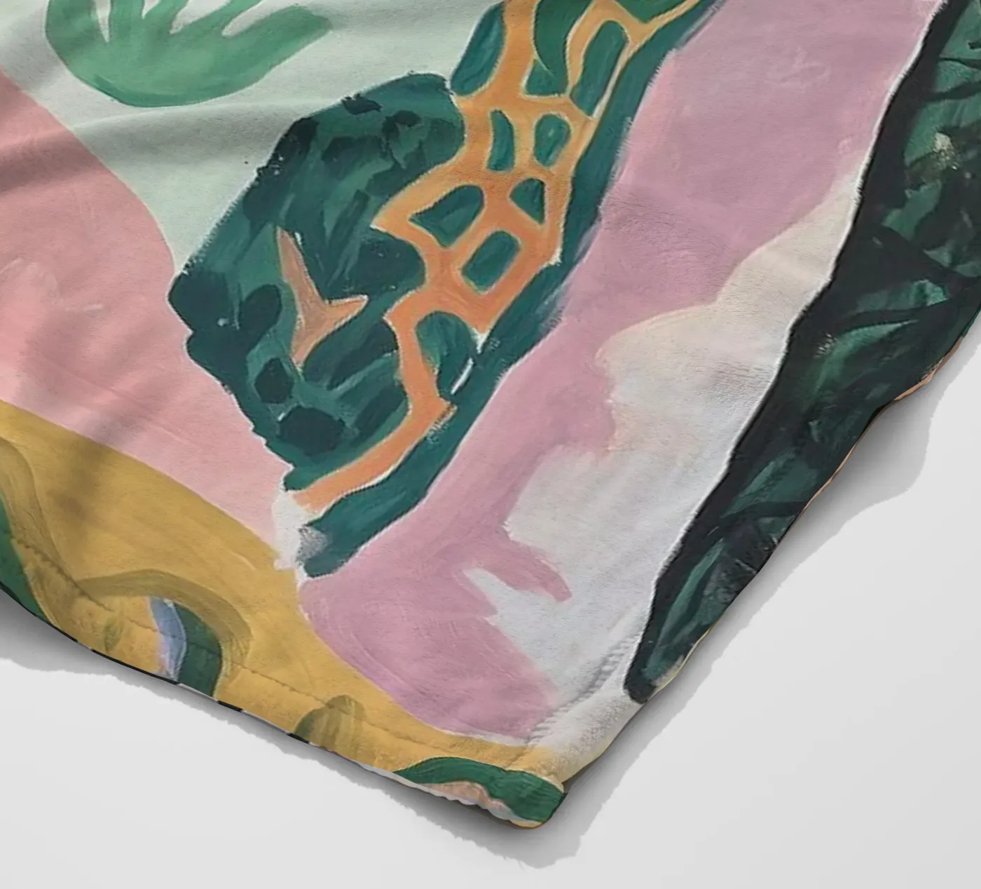 Sunset Jungle Path Fleecedecke von BALIKA HOMES ART