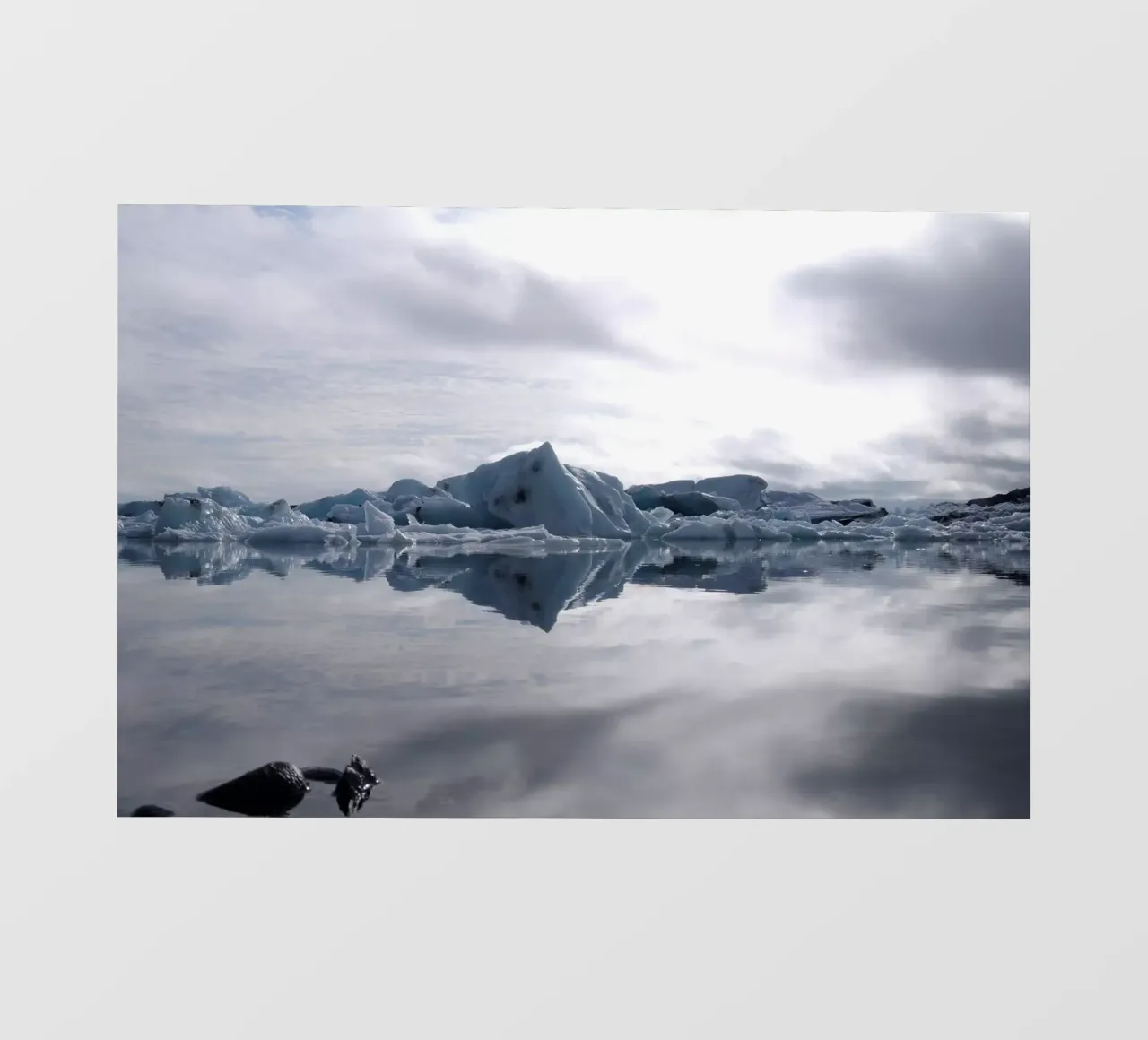 Jökulsárlón Glacier Lagoon telo in pvc da Fjöllart