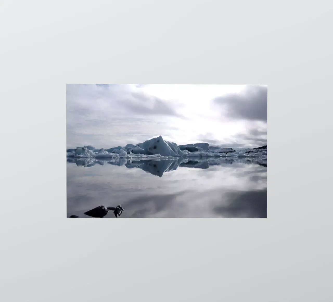 Jökulsárlón Glacier Lagoon sticker by Fjöllart