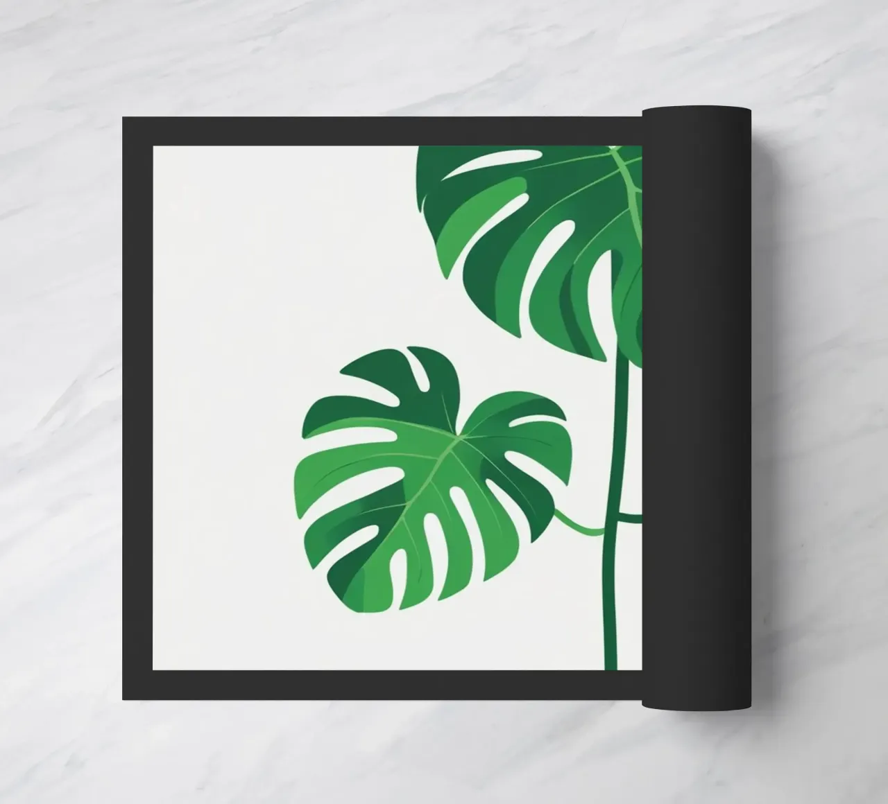 Foglia giovane zerbino da Botanical Gallery