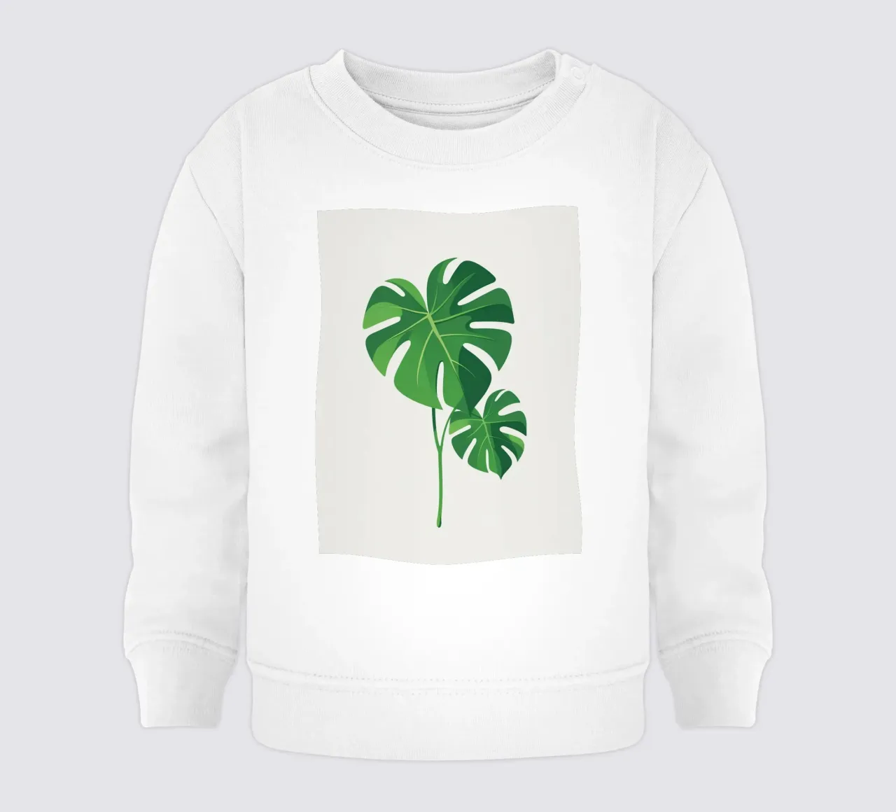 Foglia giovane felpa neonato da Botanical Gallery