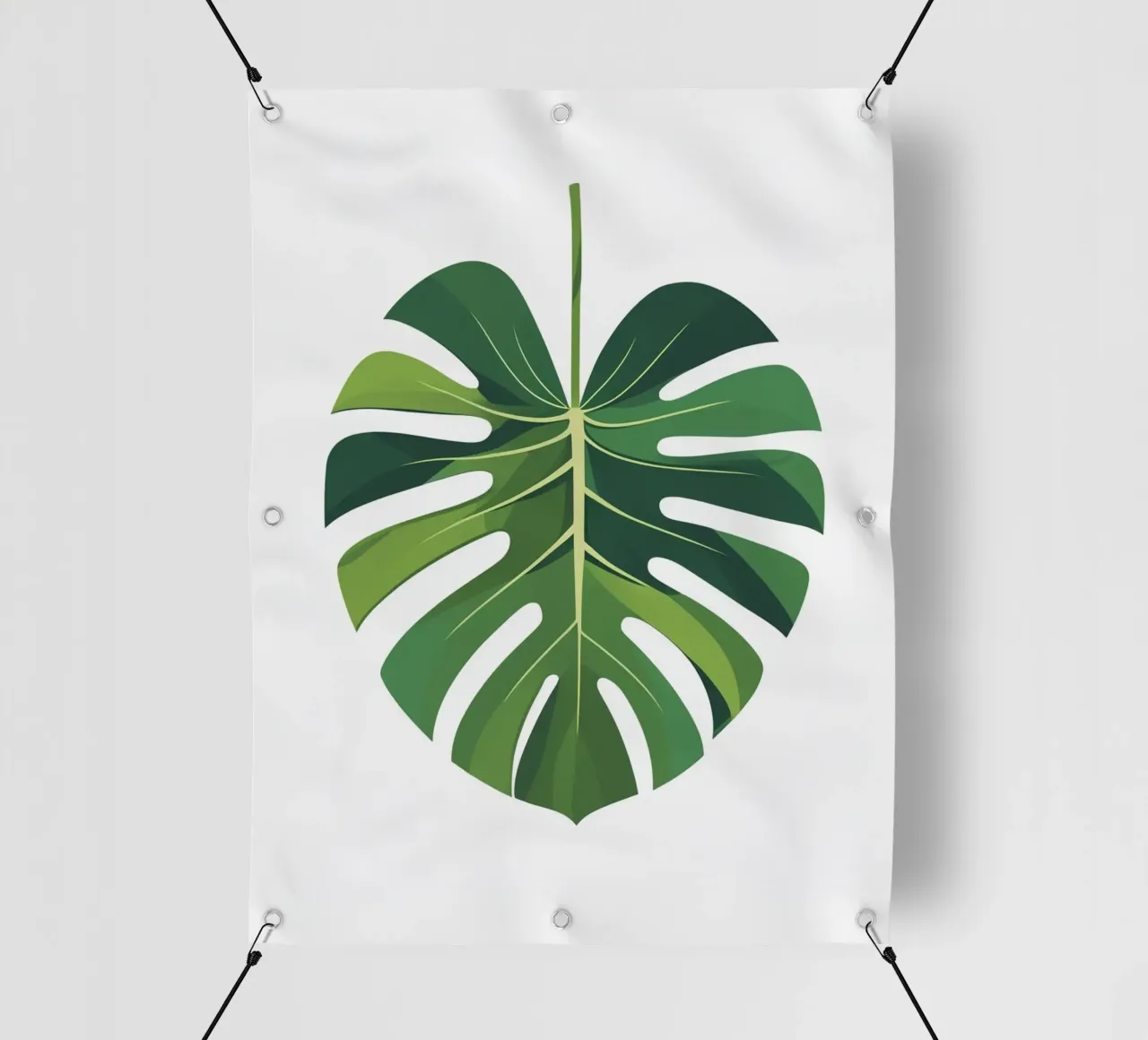 Foglia divisa classica telo in pvc da Botanical Gallery