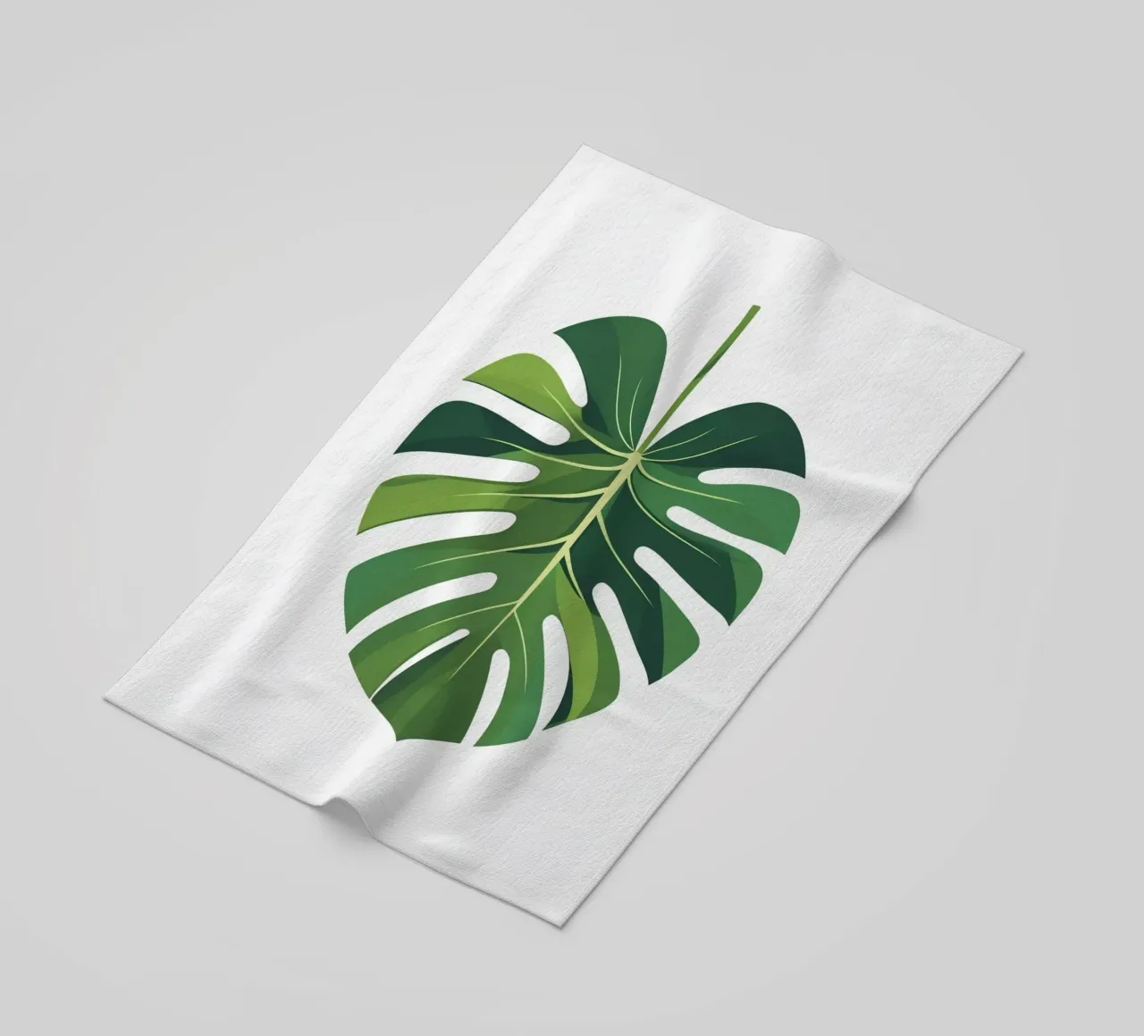 Foglia divisa classica telo mare da Botanical Gallery