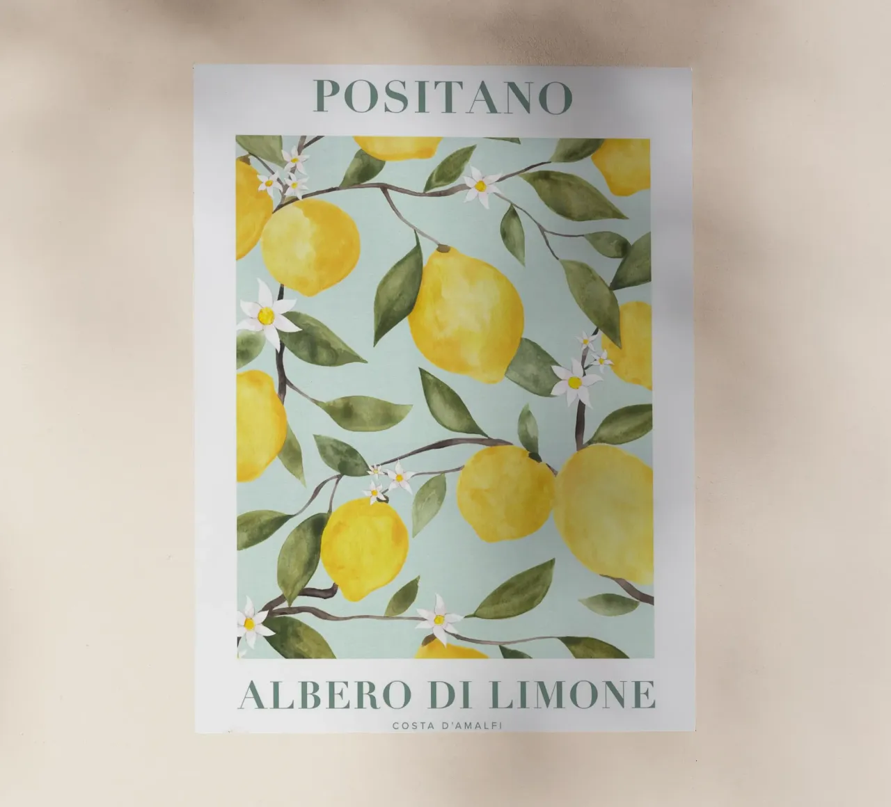 Positano Lemon pellicola backlit da TRaveler